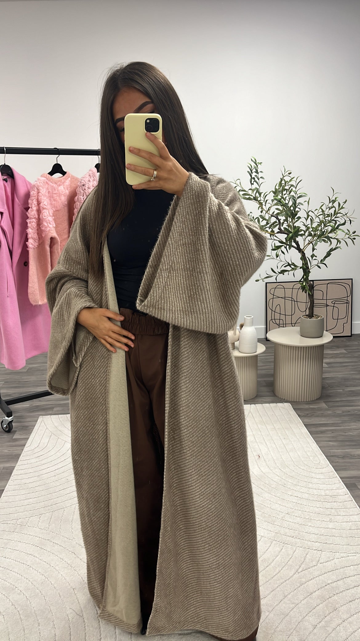 Gilet kimono maxi 10773