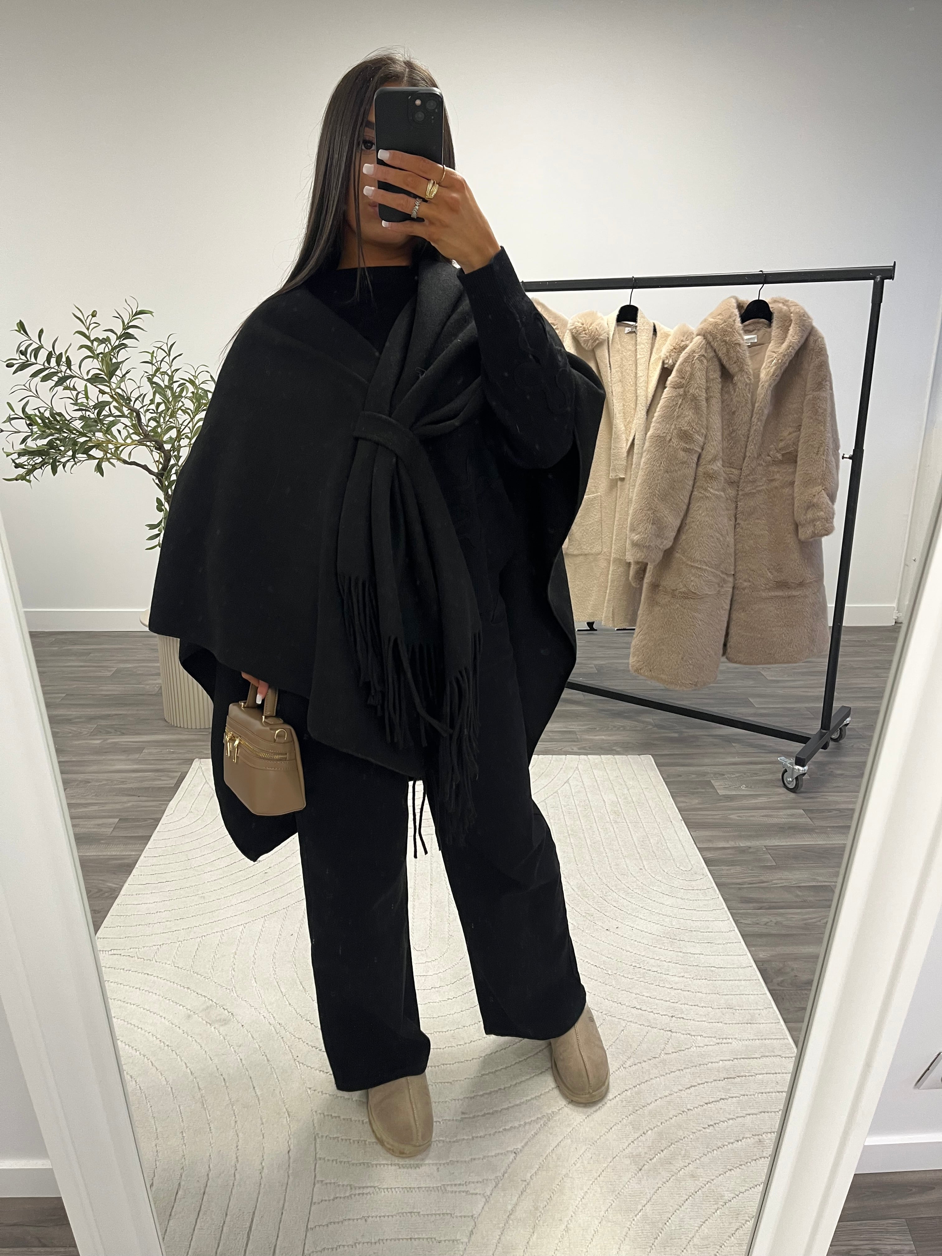 Manteau pancho 11804