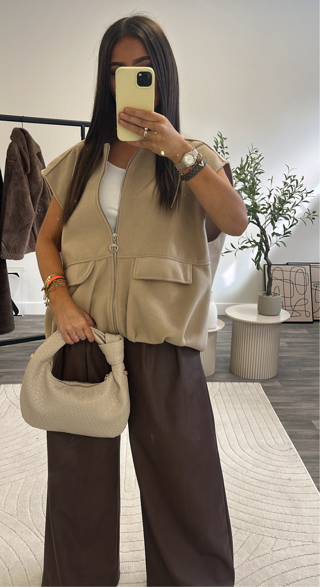 VESTE SANS MANCHES
