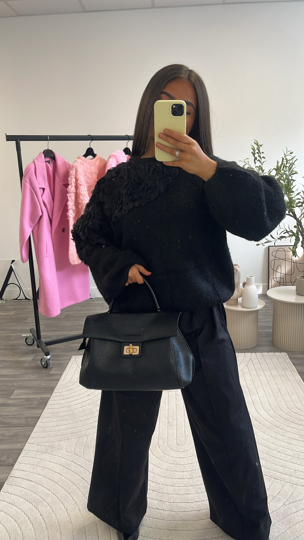 Pull laine Flowers 2322