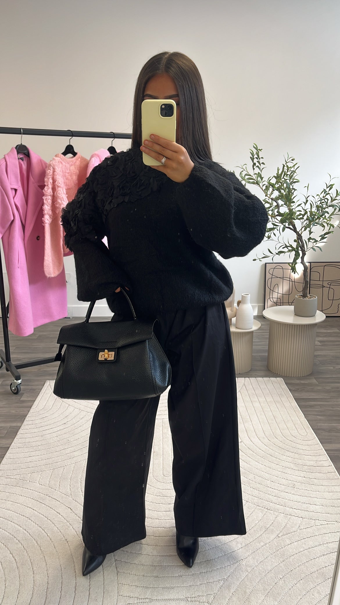 Pull laine Flowers 2322