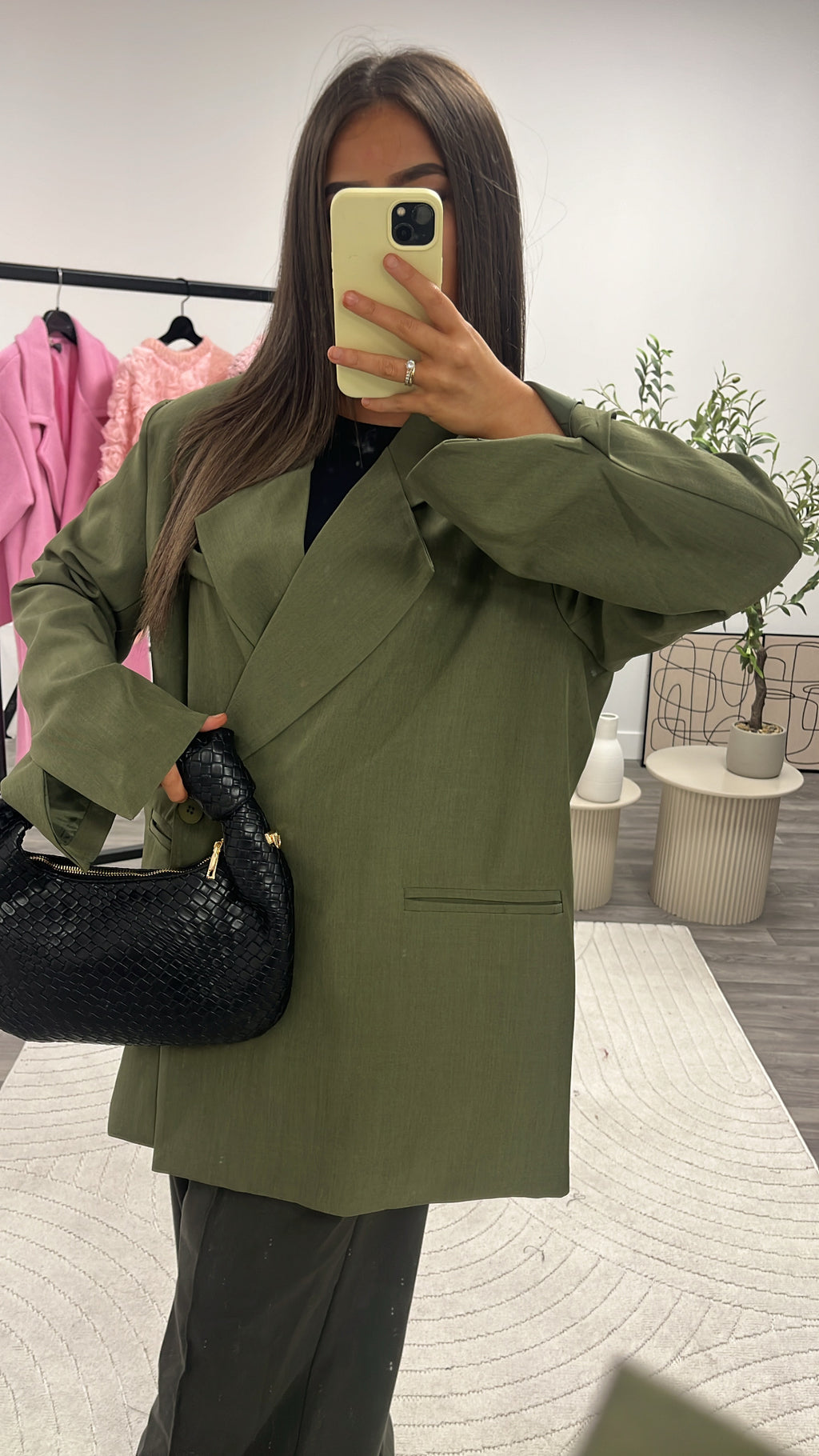 Blazer kaki doublure TU 88662