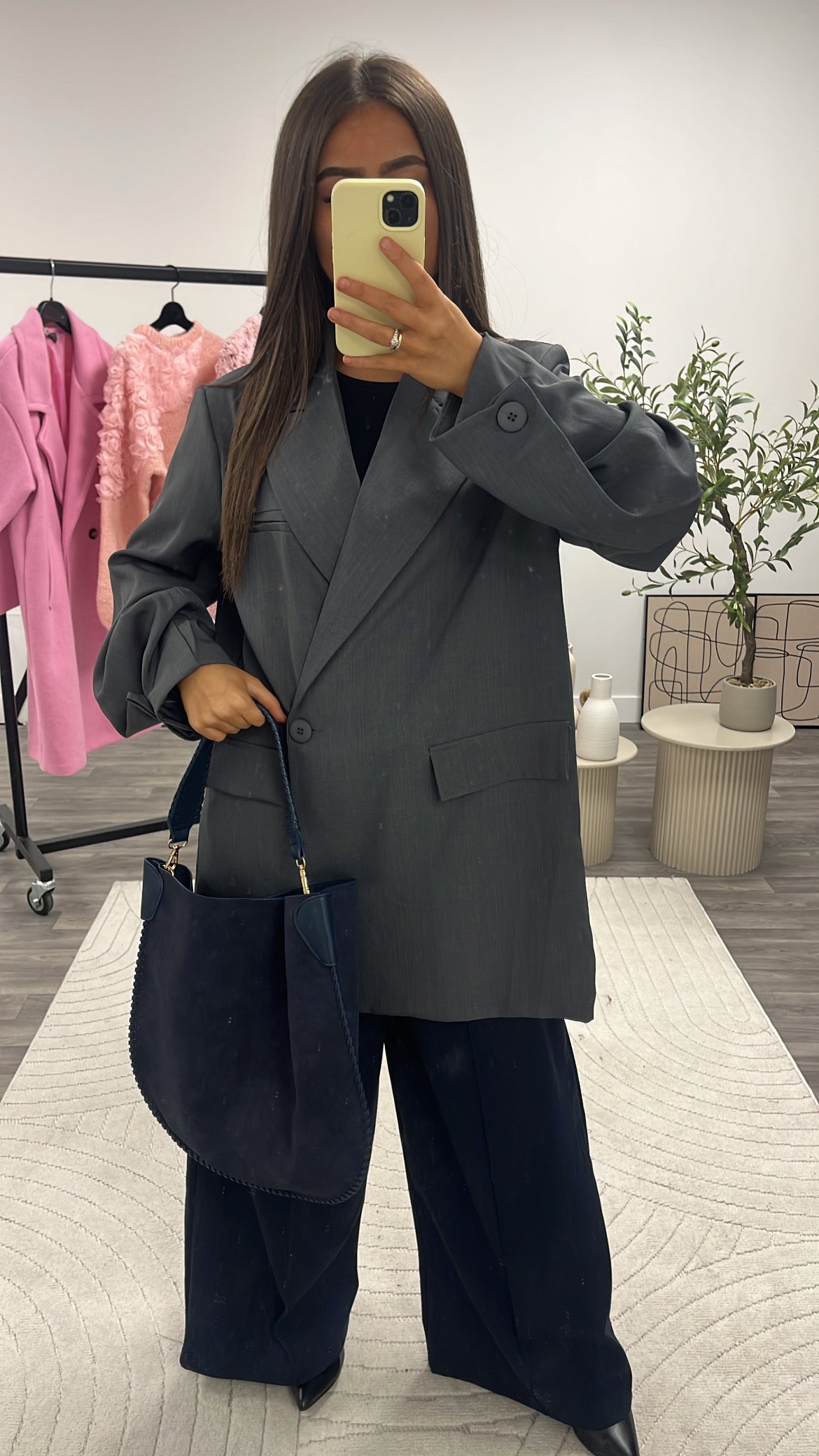 BLAZER bouton manche