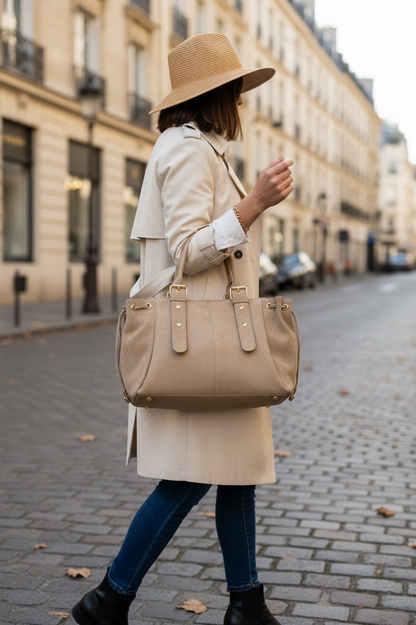 Sac velour synthetic