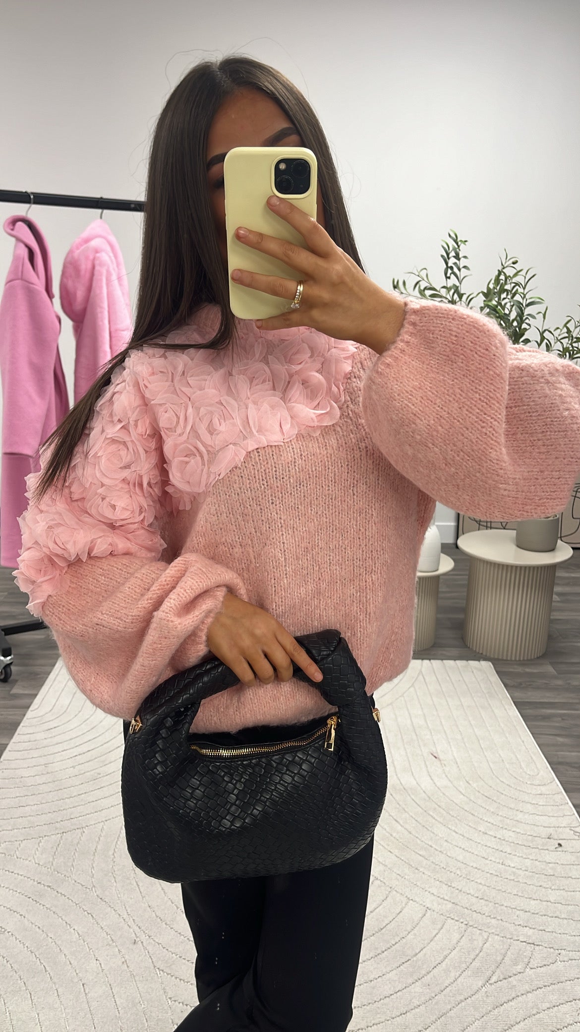 Pull laine Flowers 2322