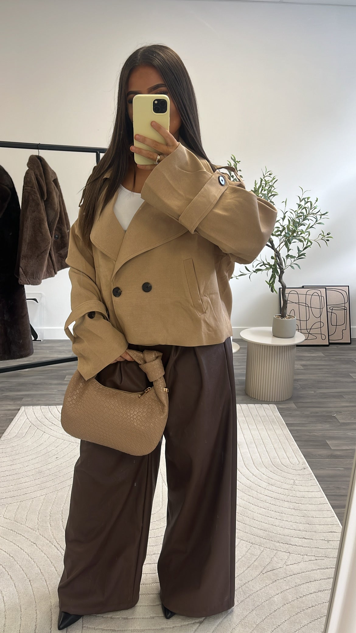 Veste mini blazer