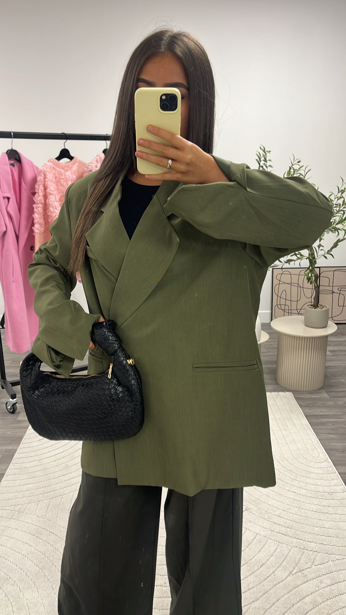 Blazer kaki doublure TU 88662