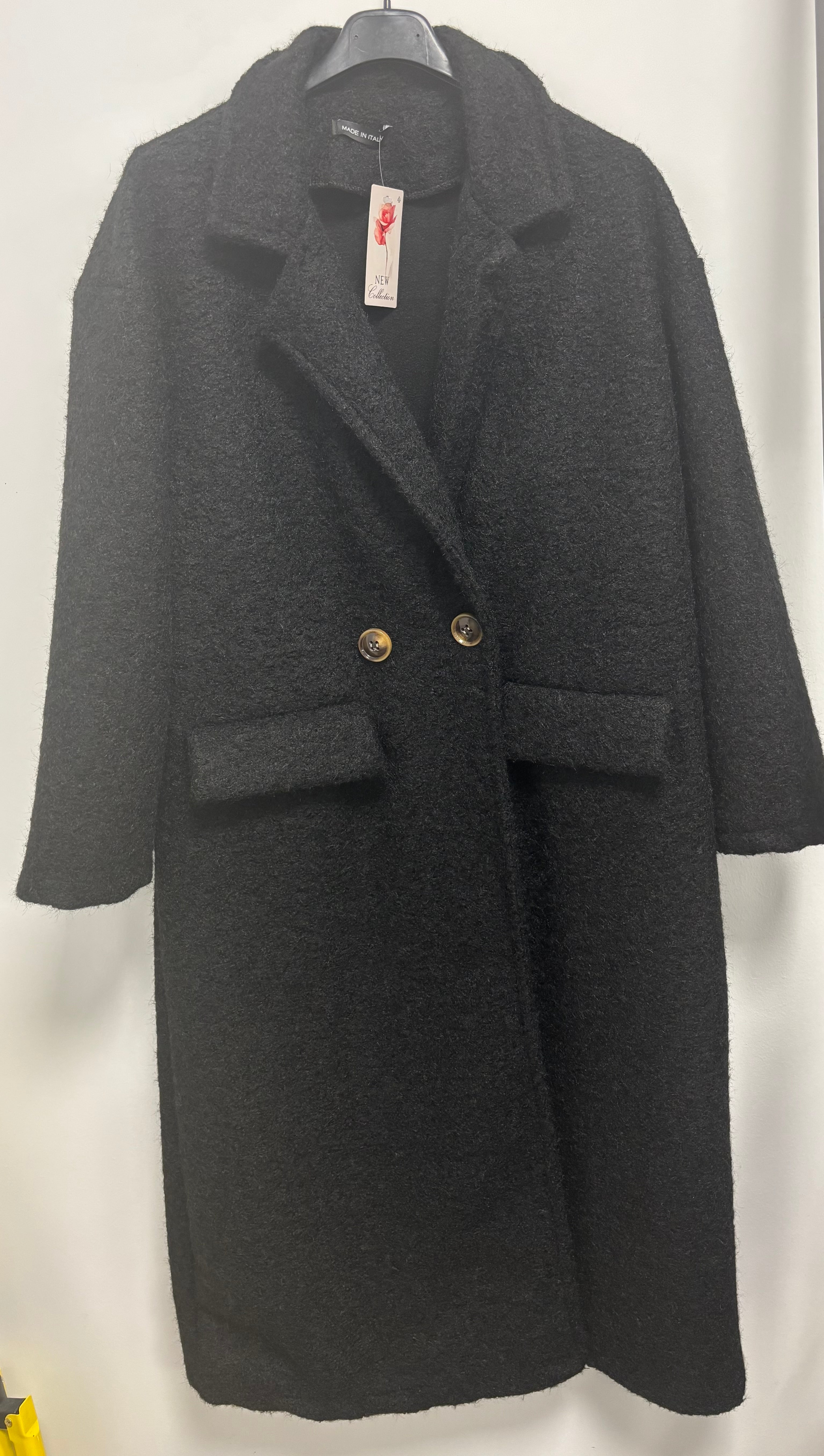 Manteau laine bouilli Oversize