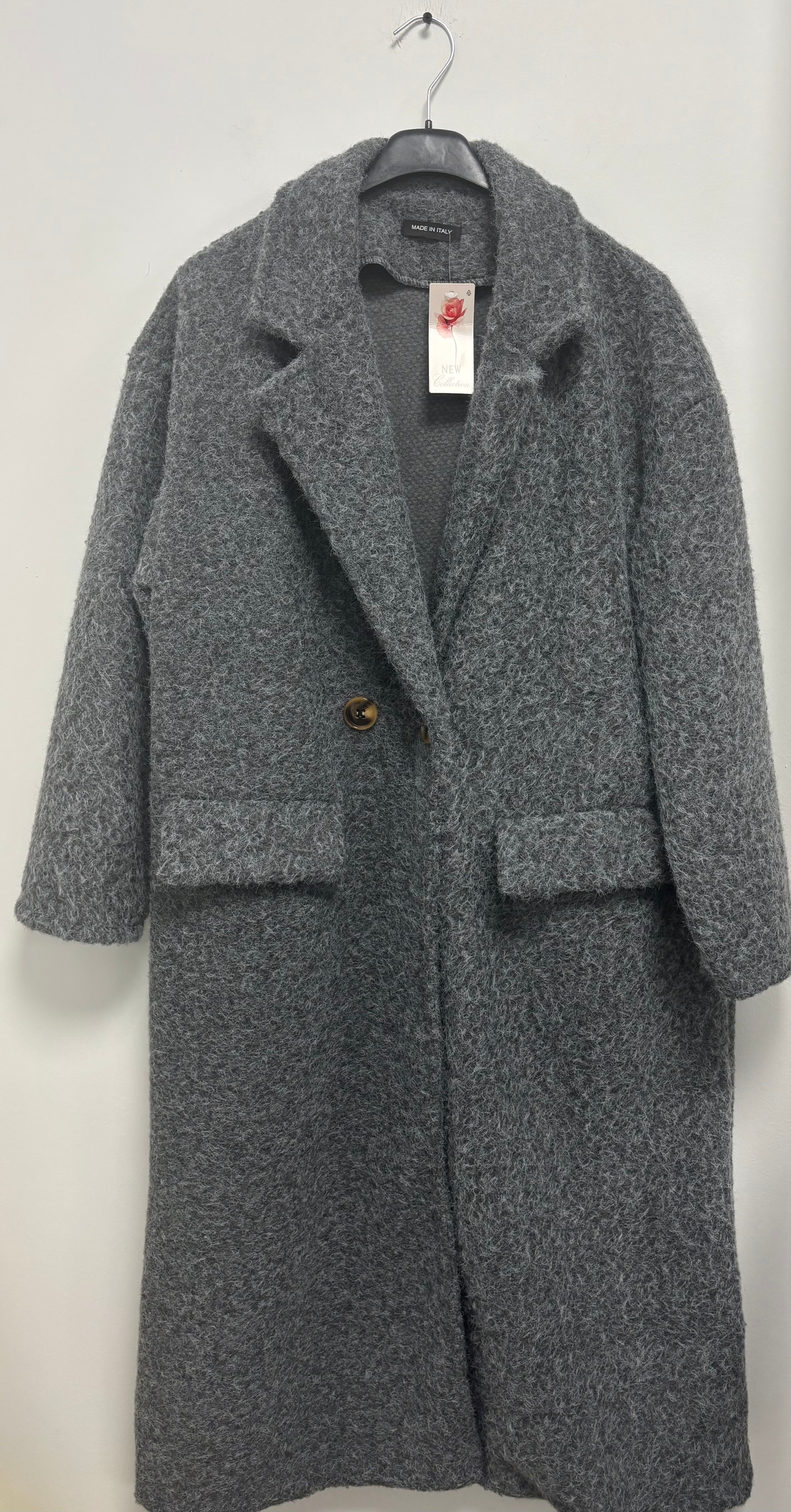 Manteau laine bouilli Oversize