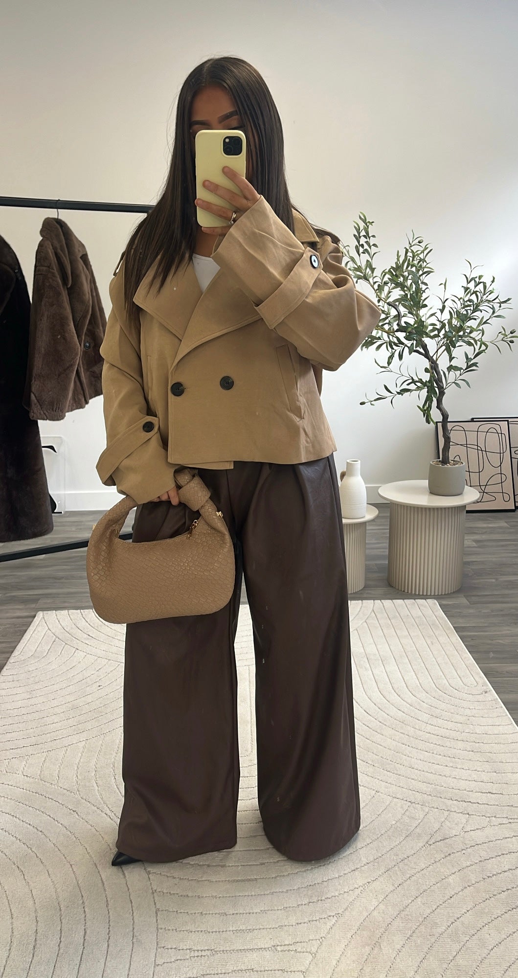 Veste mini blazer