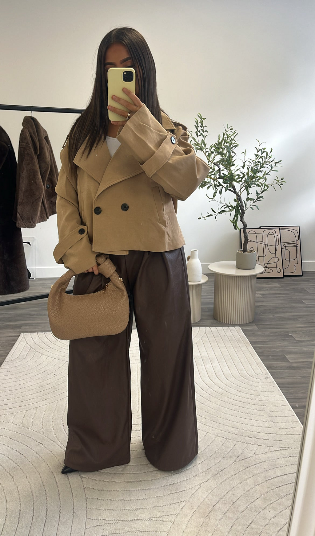 Veste mini blazer