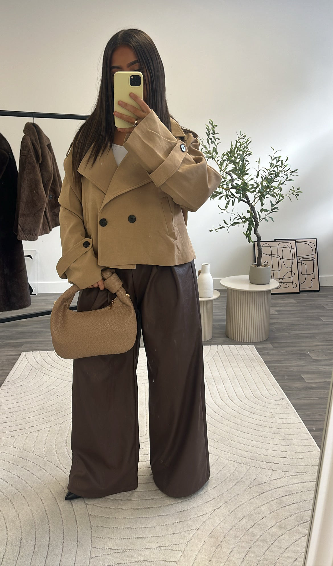 Veste mini blazer