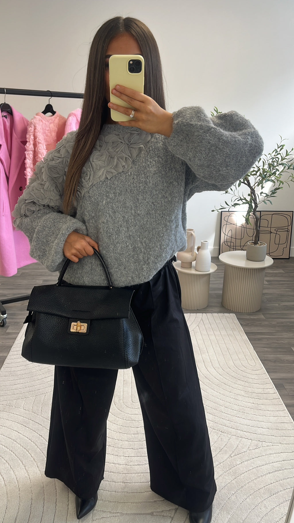 Pull laine Flowers 2322