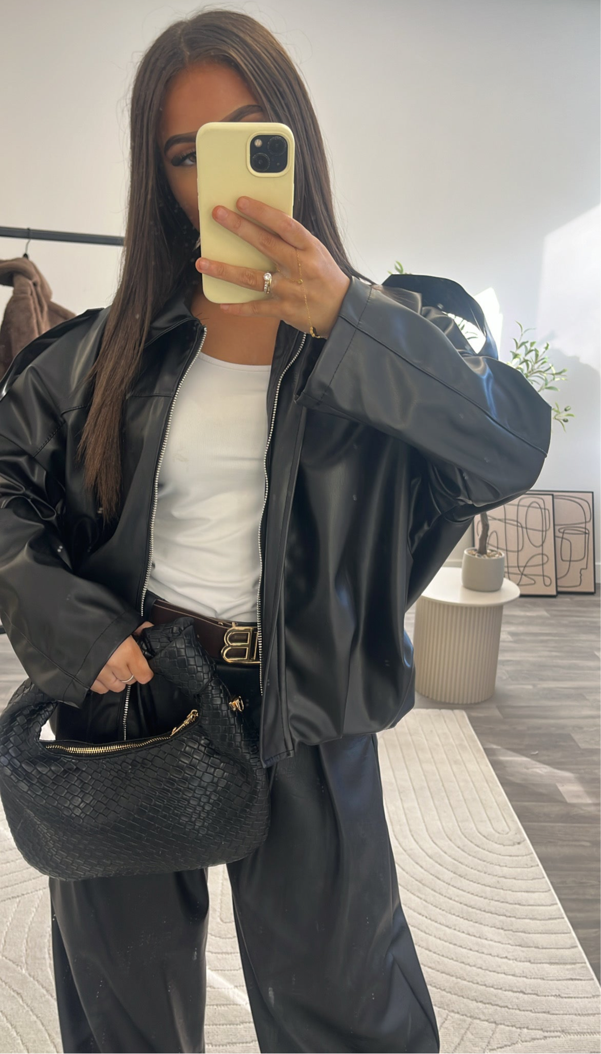 BOMBERS SIMILI CUIR