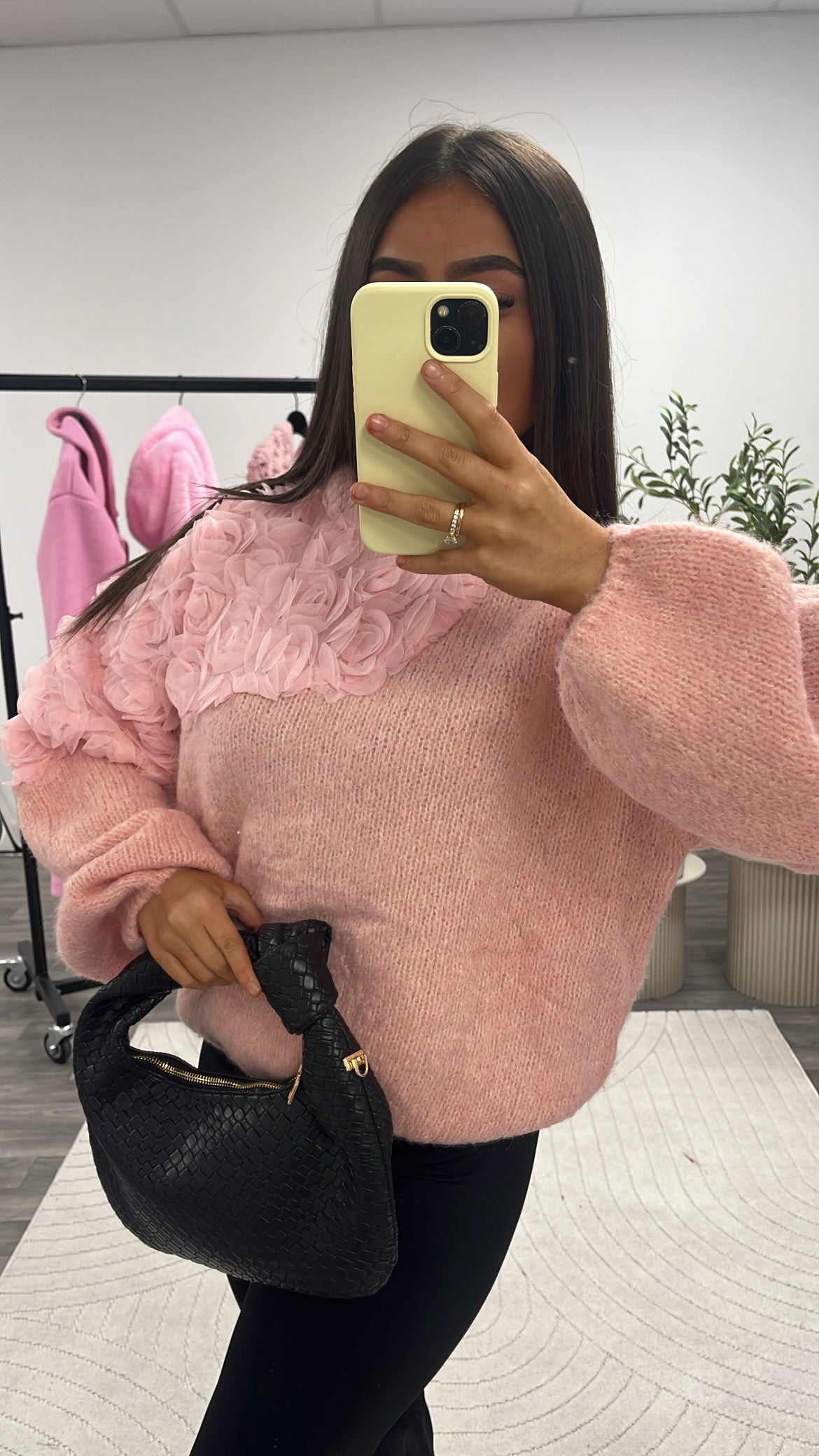 Pull laine Flowers 2322