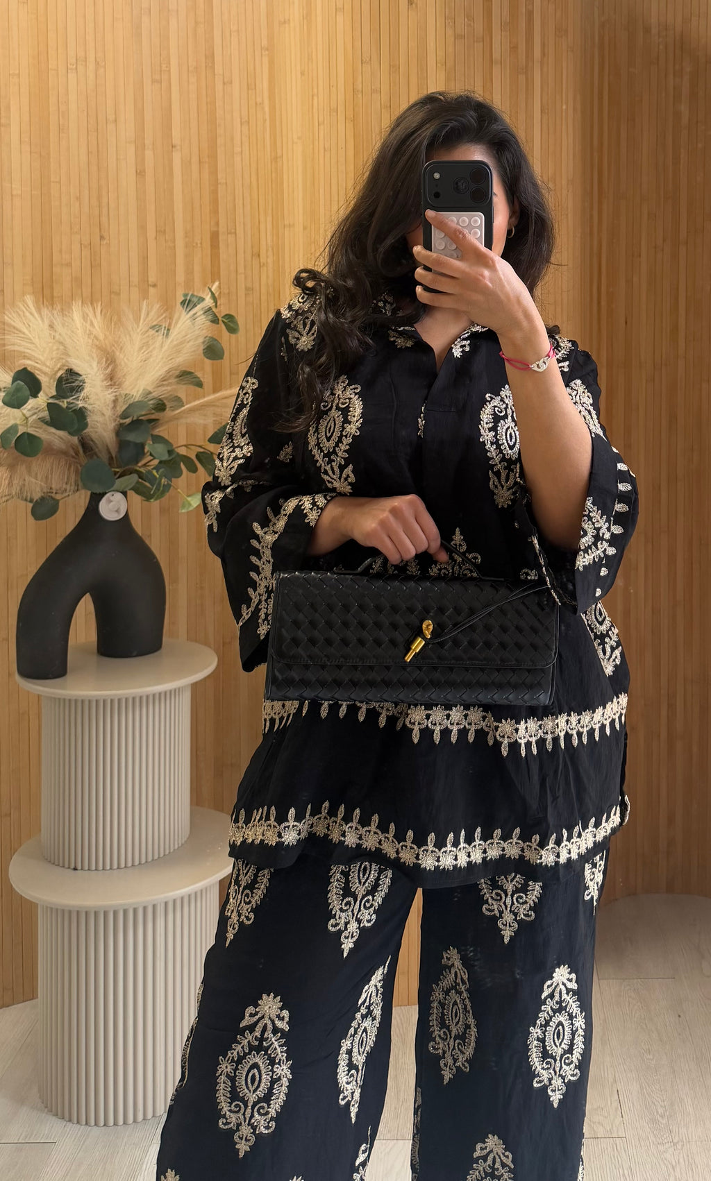Ensemble broderie premium