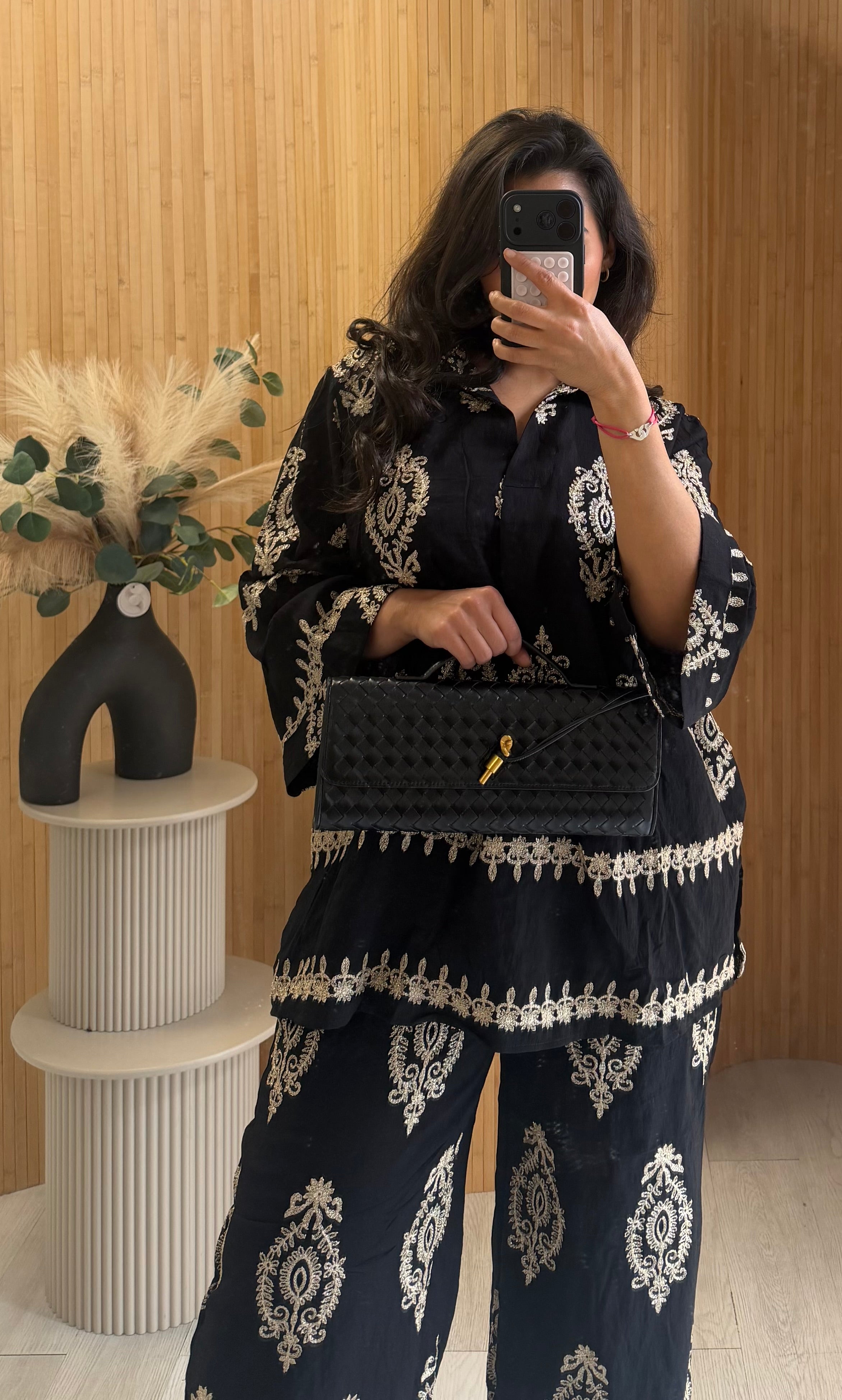 Ensemble broderie premium