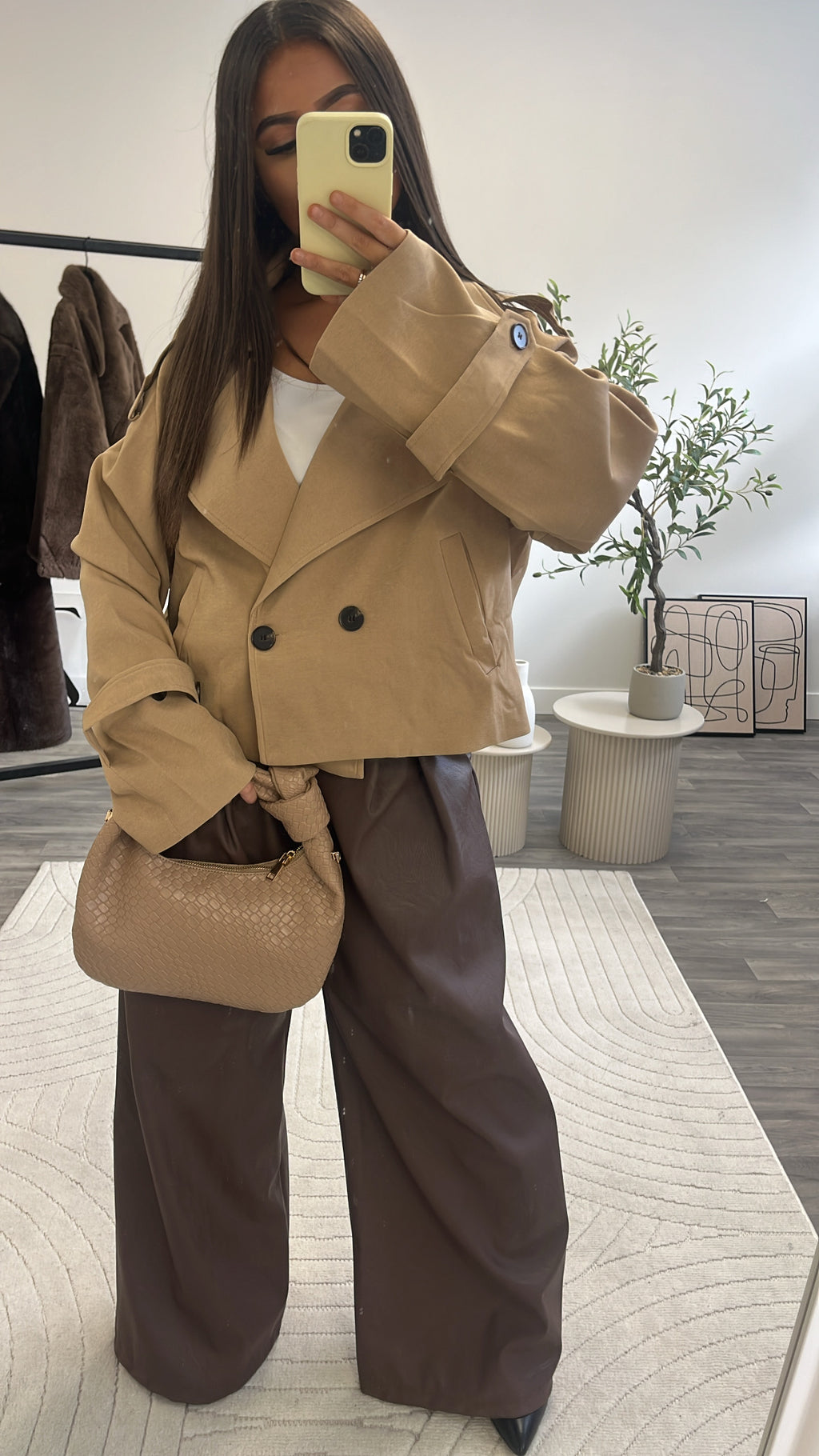 Veste mini blazer