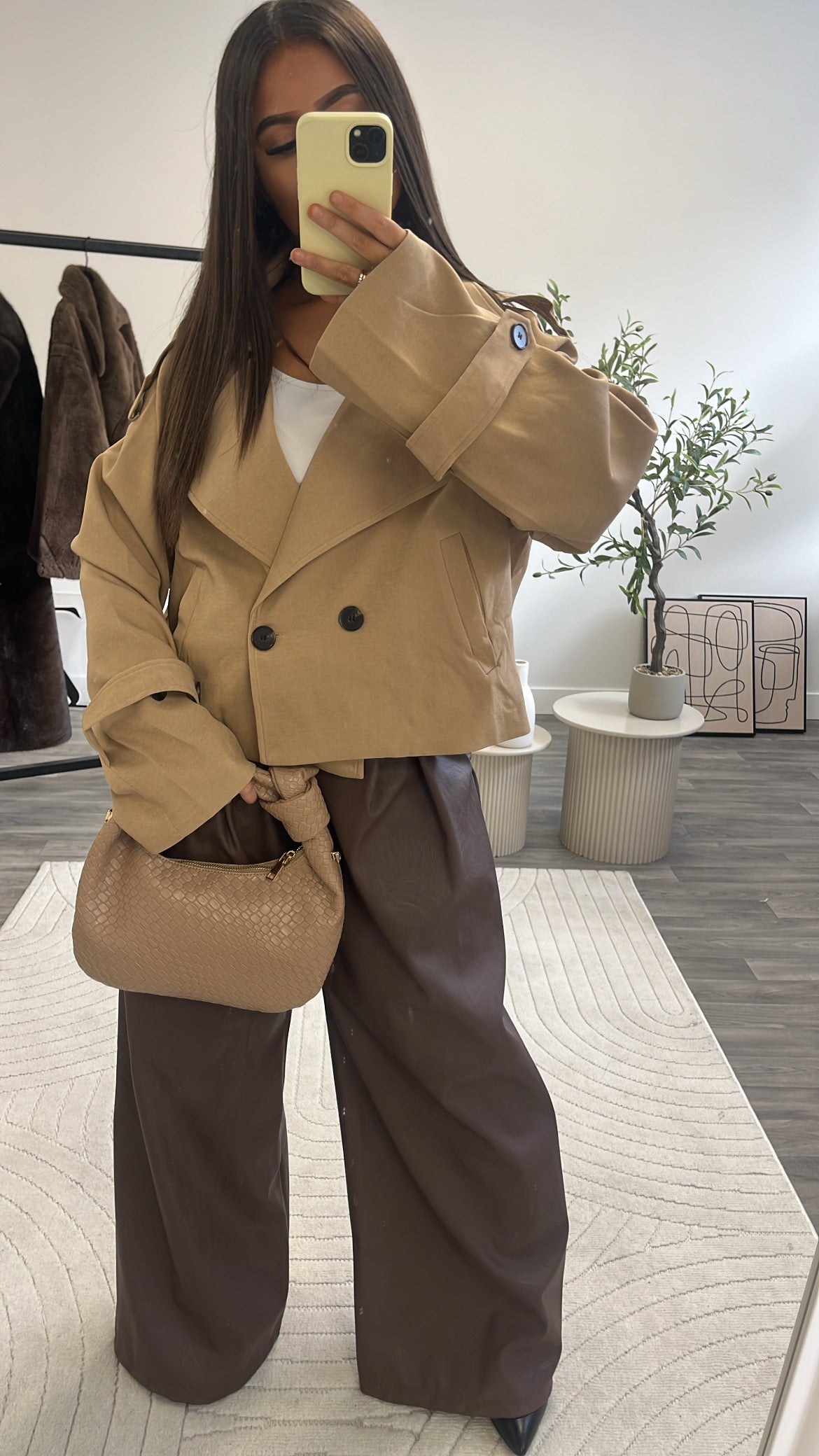 Veste mini blazer