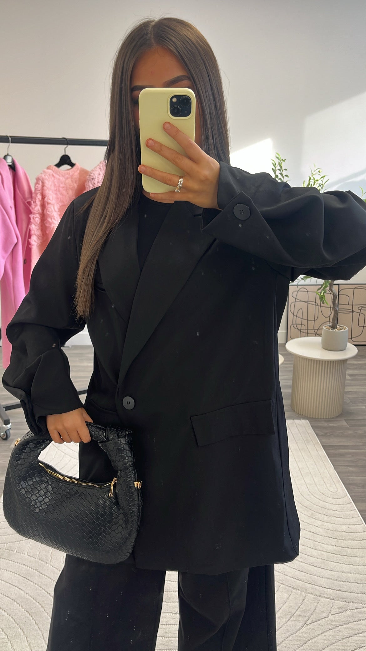 BLAZER bouton manche