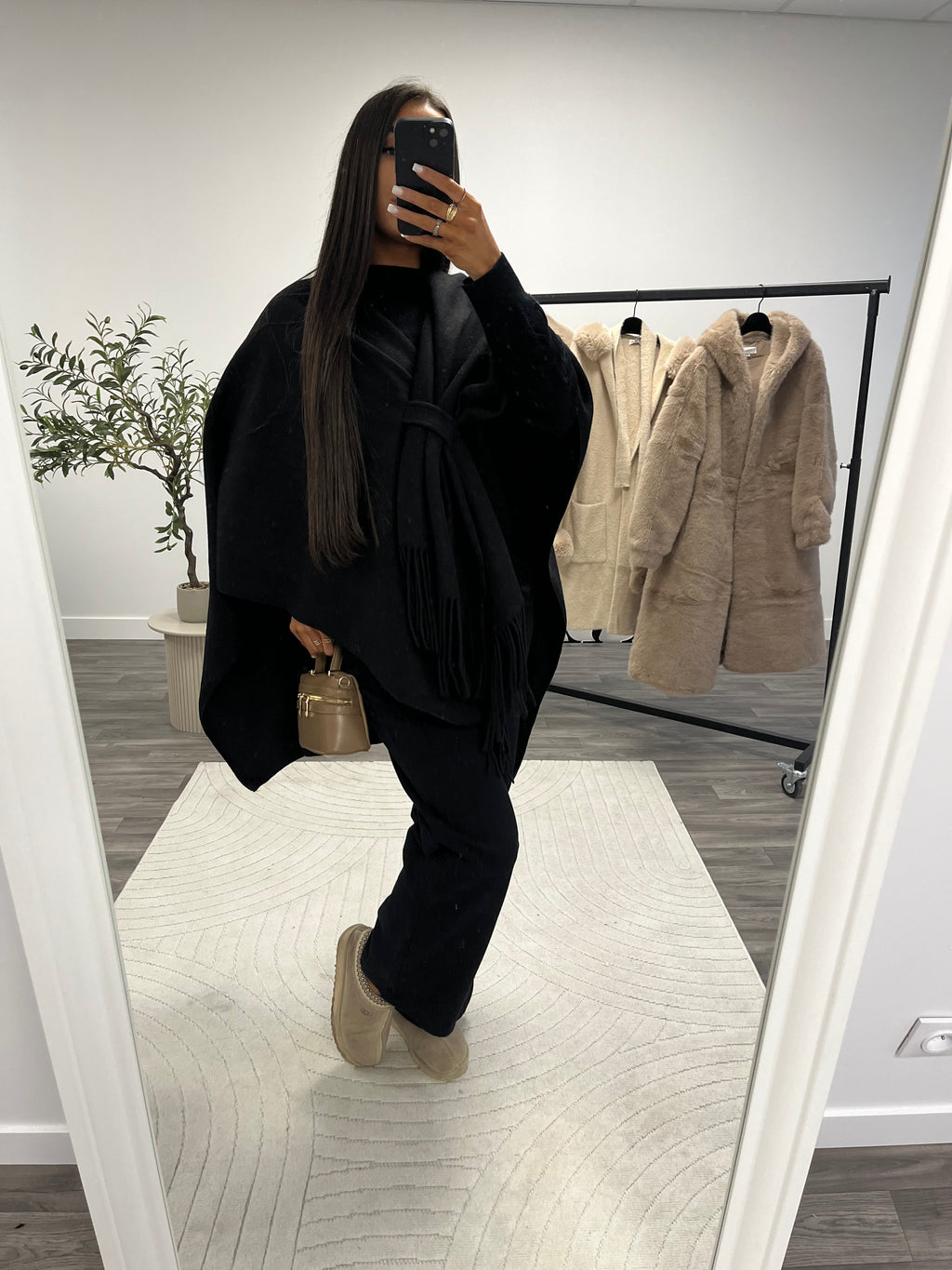 Manteau pancho 11804