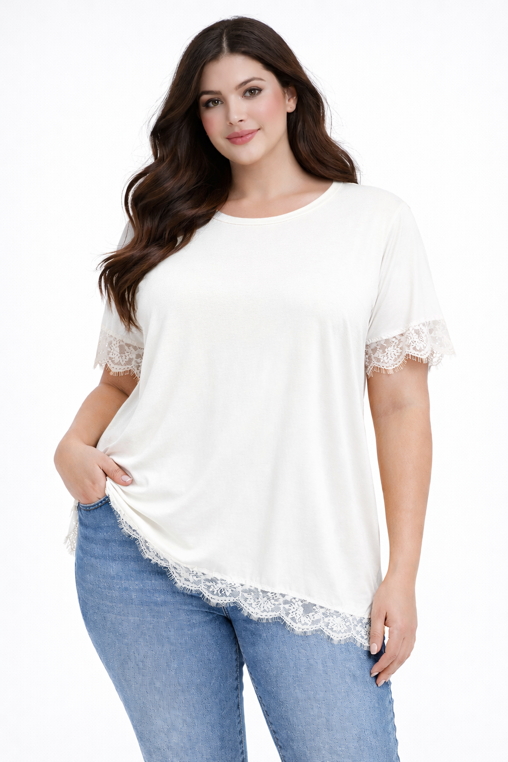 T shirt dentelle TU42/50