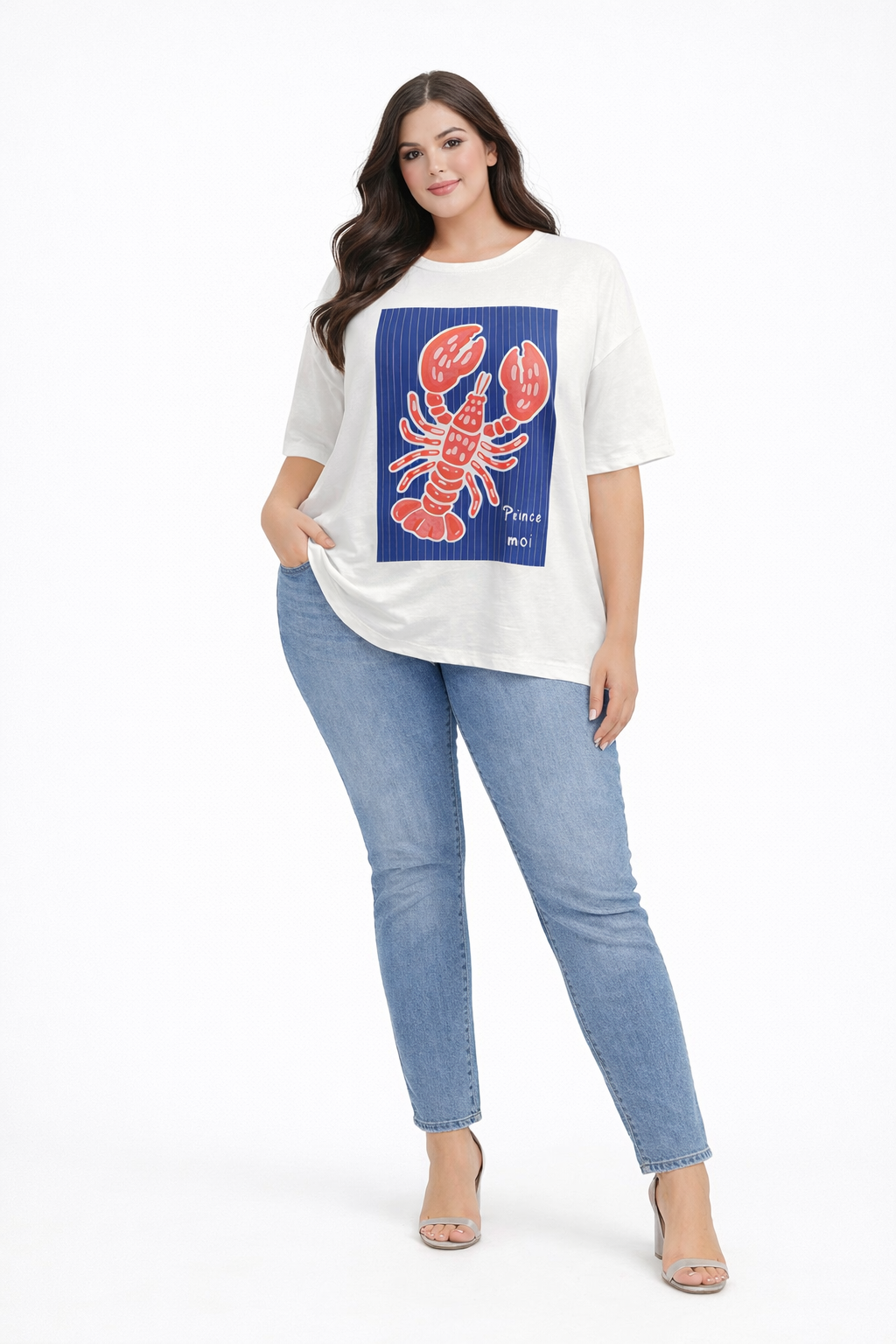 T shirt crabe pince moi TU42/50