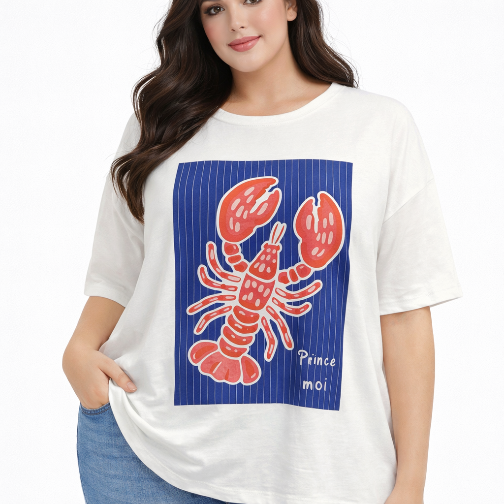 T shirt crabe pince moi TU42/50