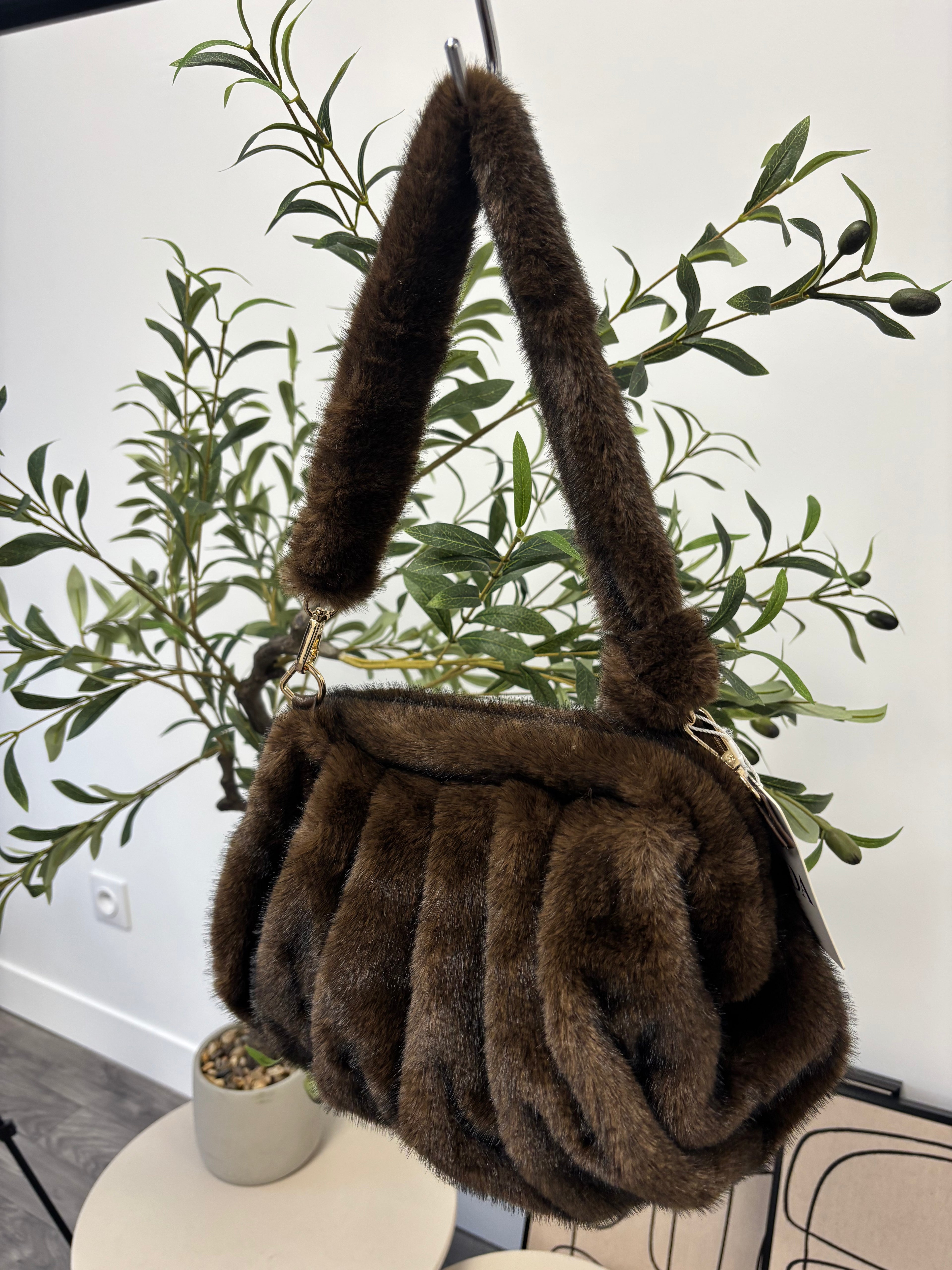 Sac fourrure luxe SP-9017