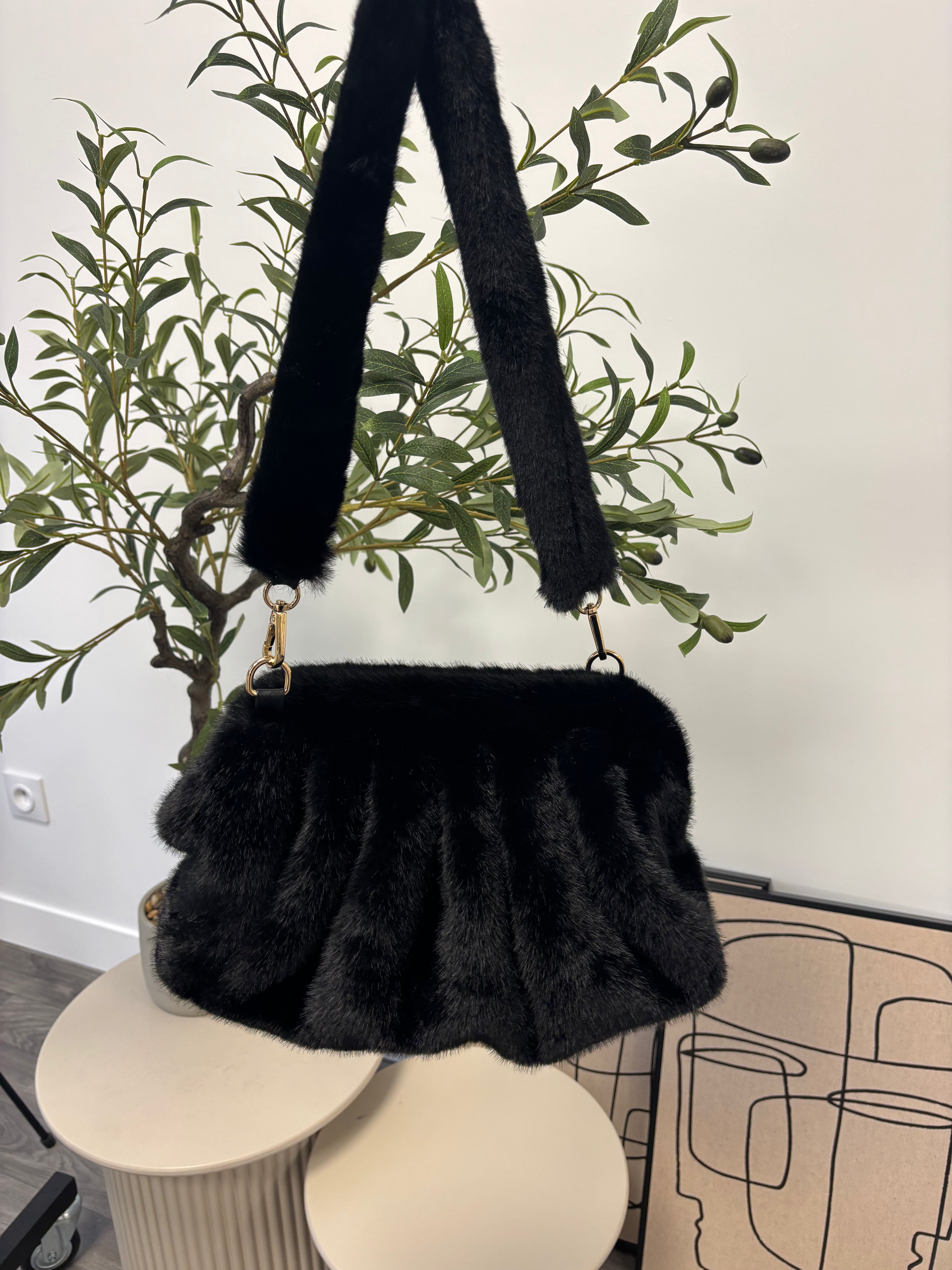 Sac fourrure luxe SP-9017