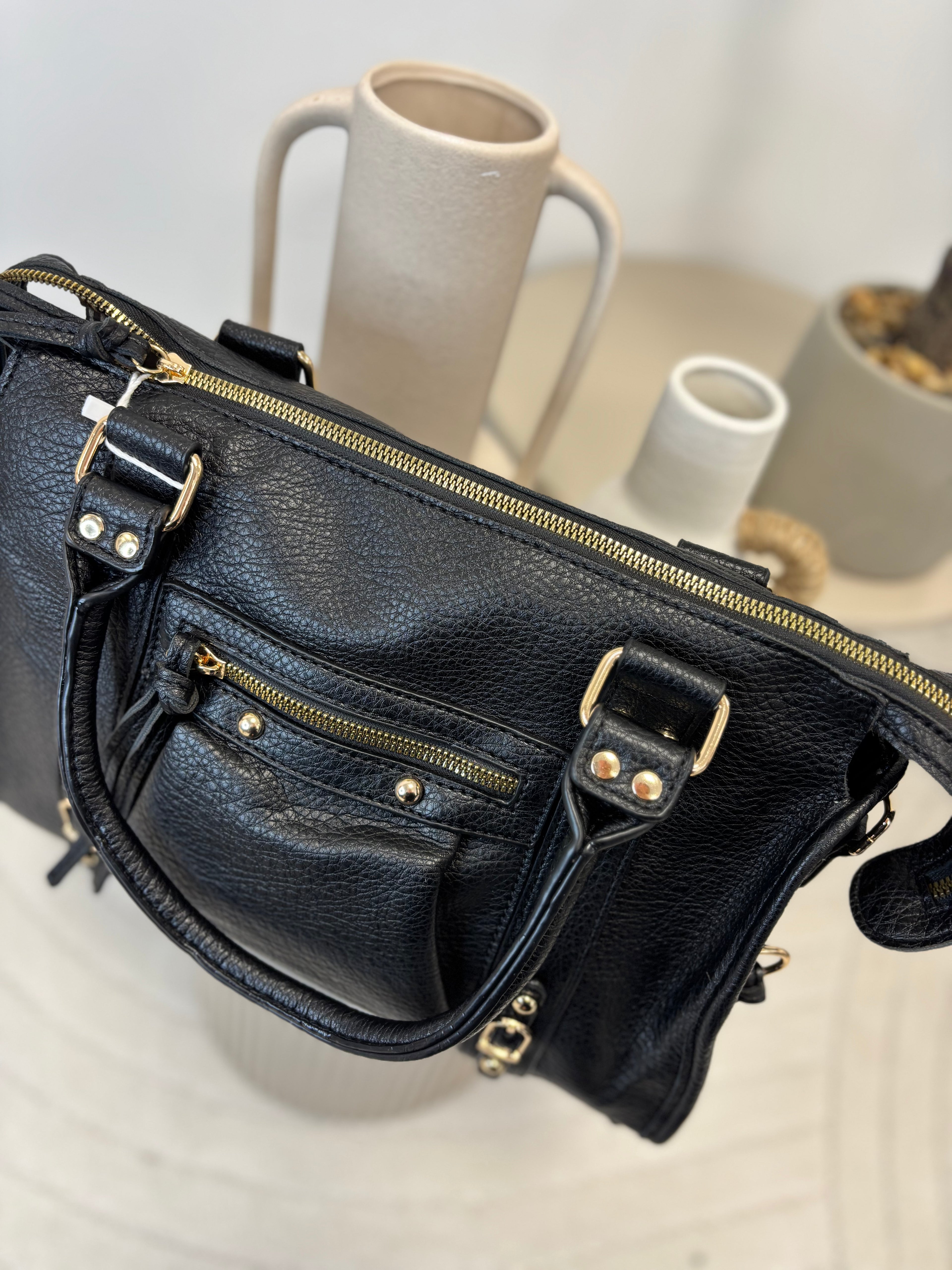 SAC À MAIN  À FERMETURE