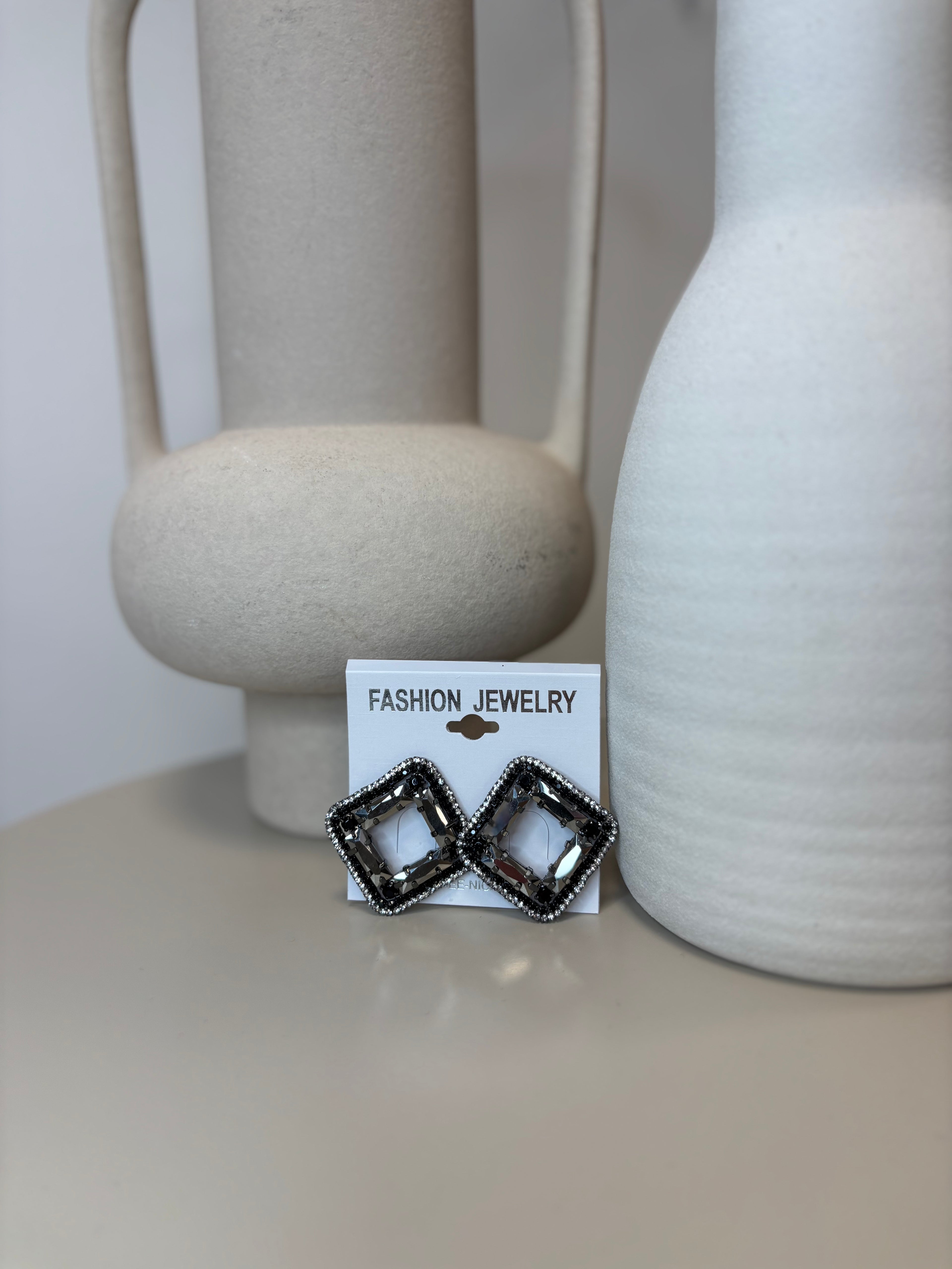 BOUCLES D'OREILLES CARRÉ