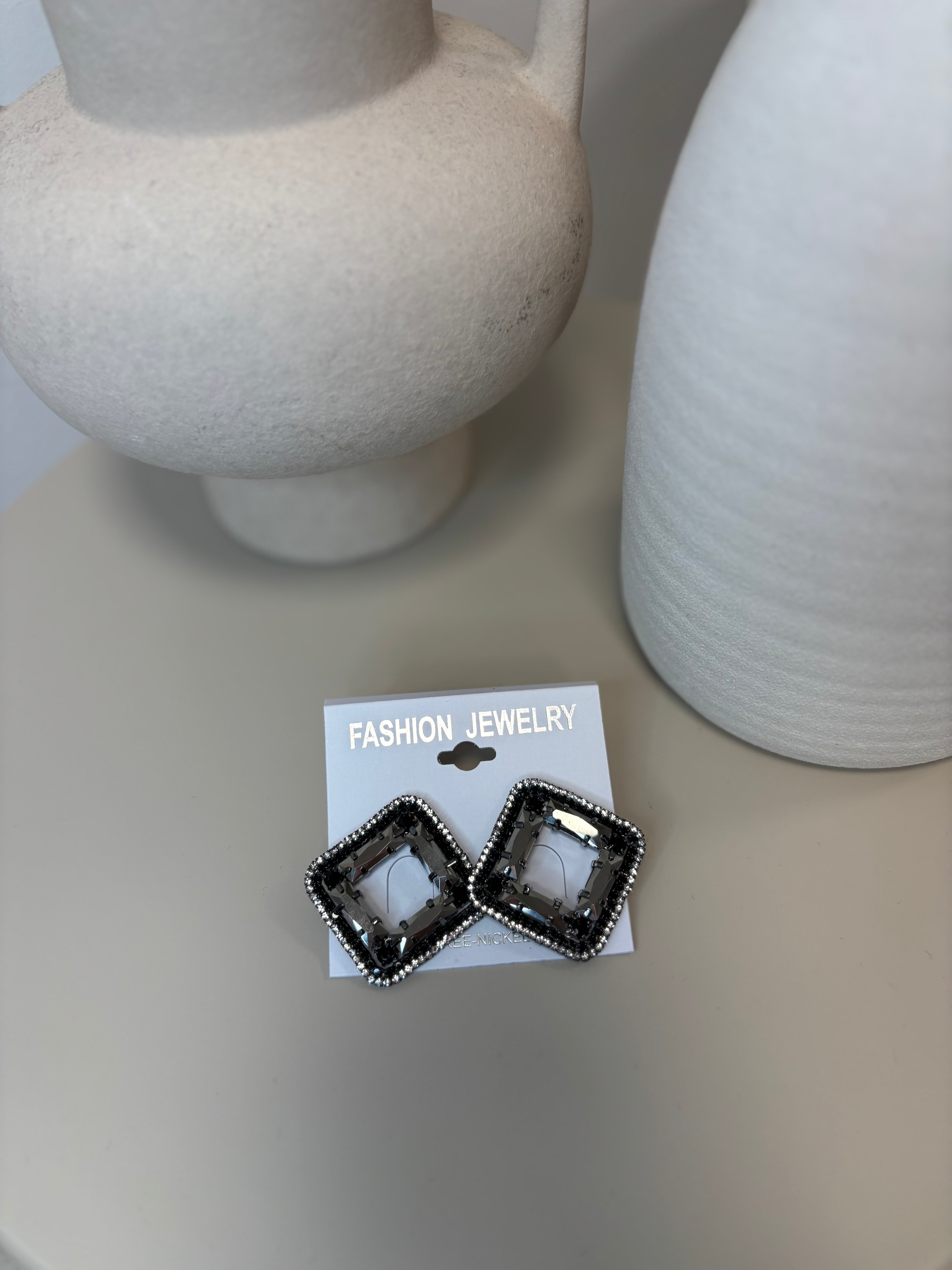 BOUCLES D'OREILLES CARRÉ