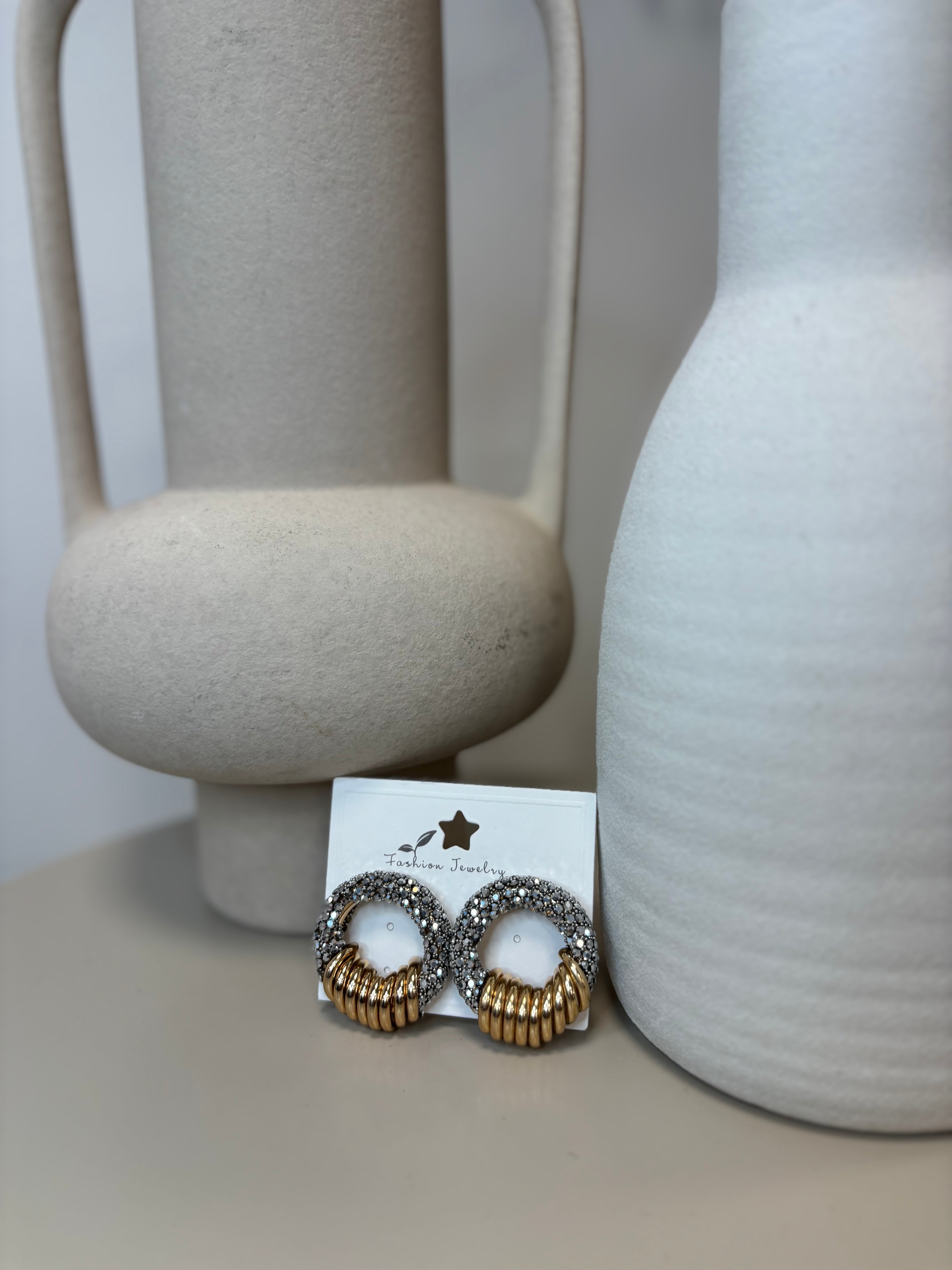 BOUCLES D'OREILLES SPIRALE