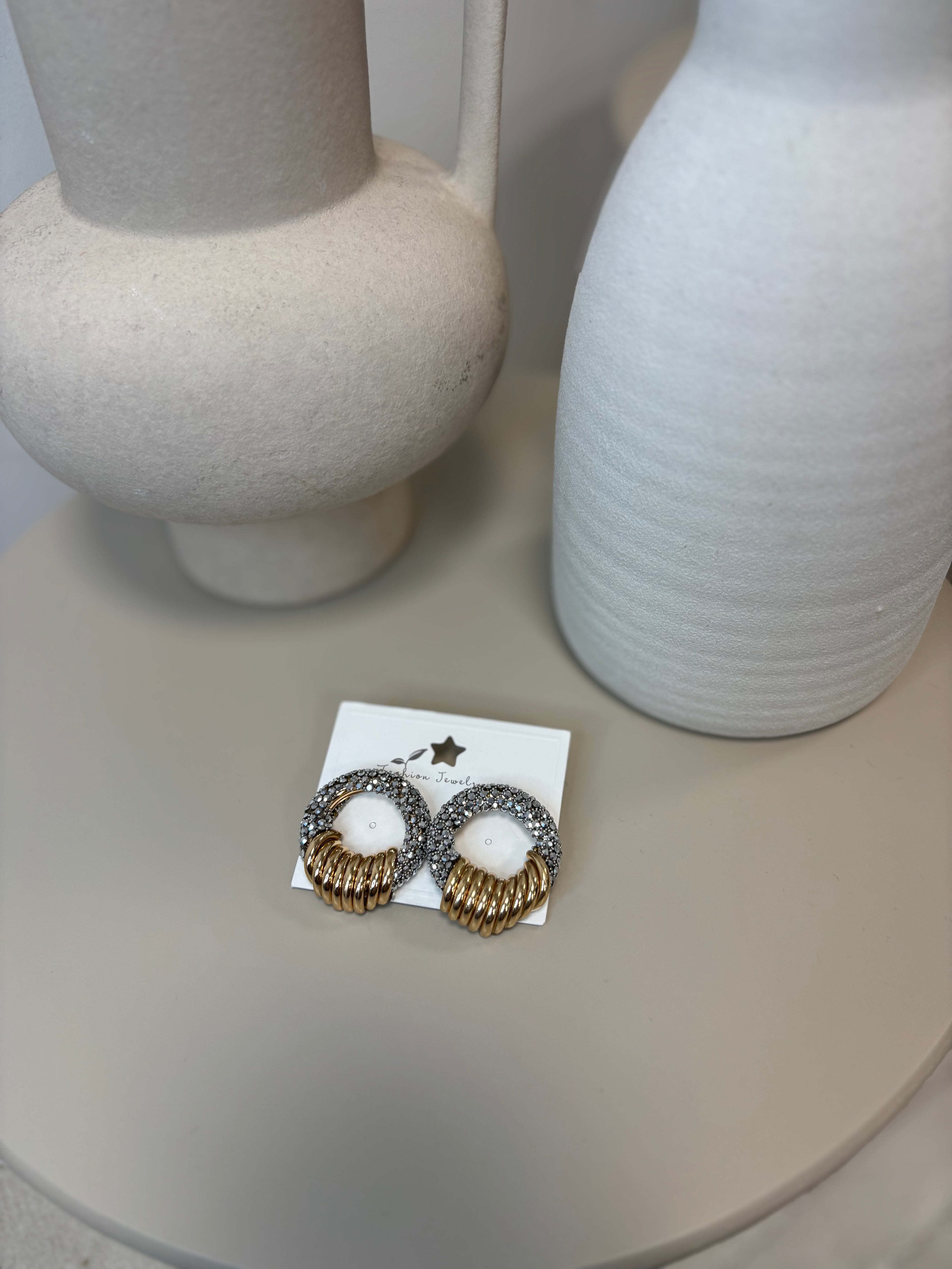 BOUCLES D'OREILLES SPIRALE