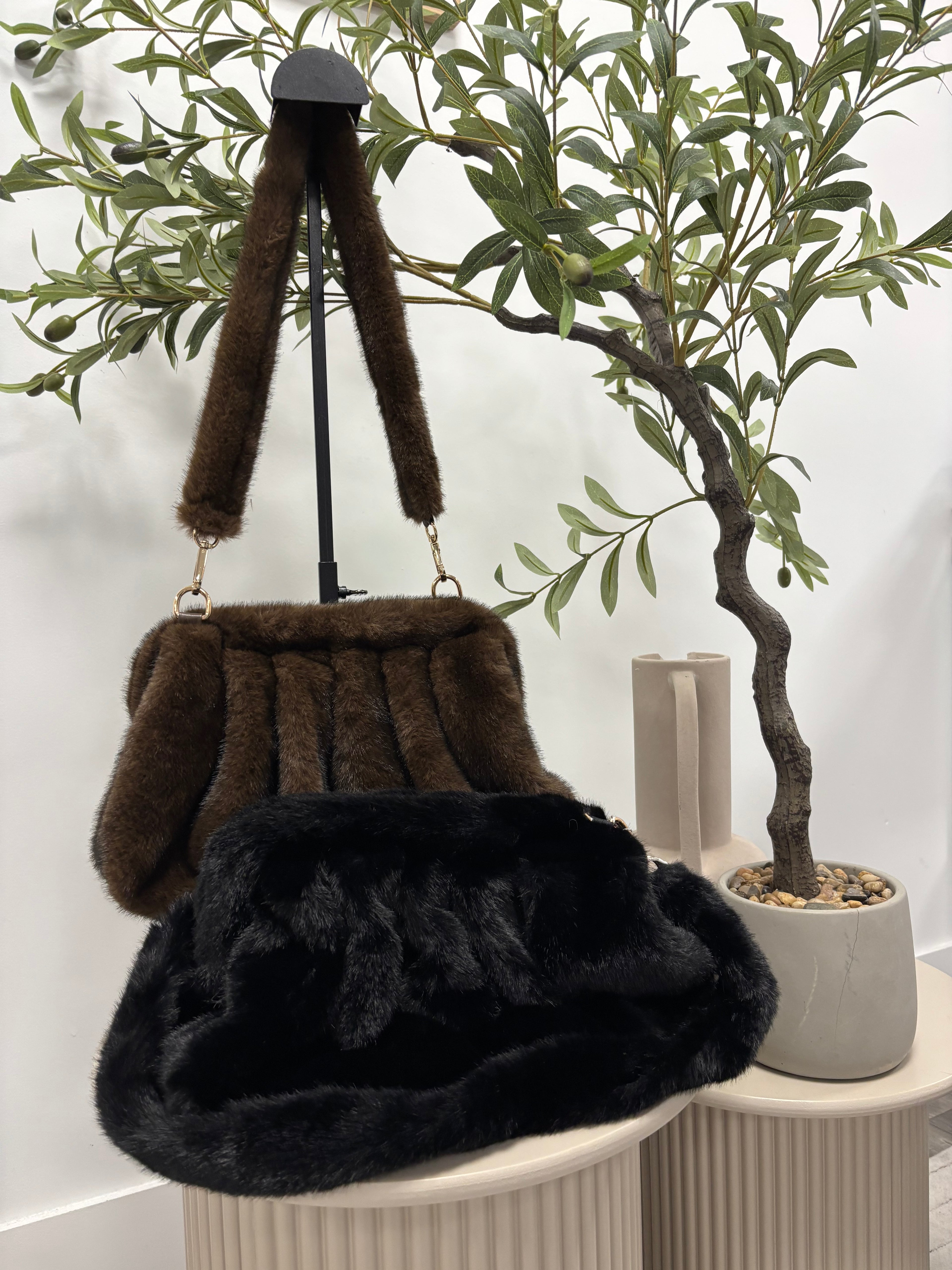 Sac fourrure luxe SP-9017