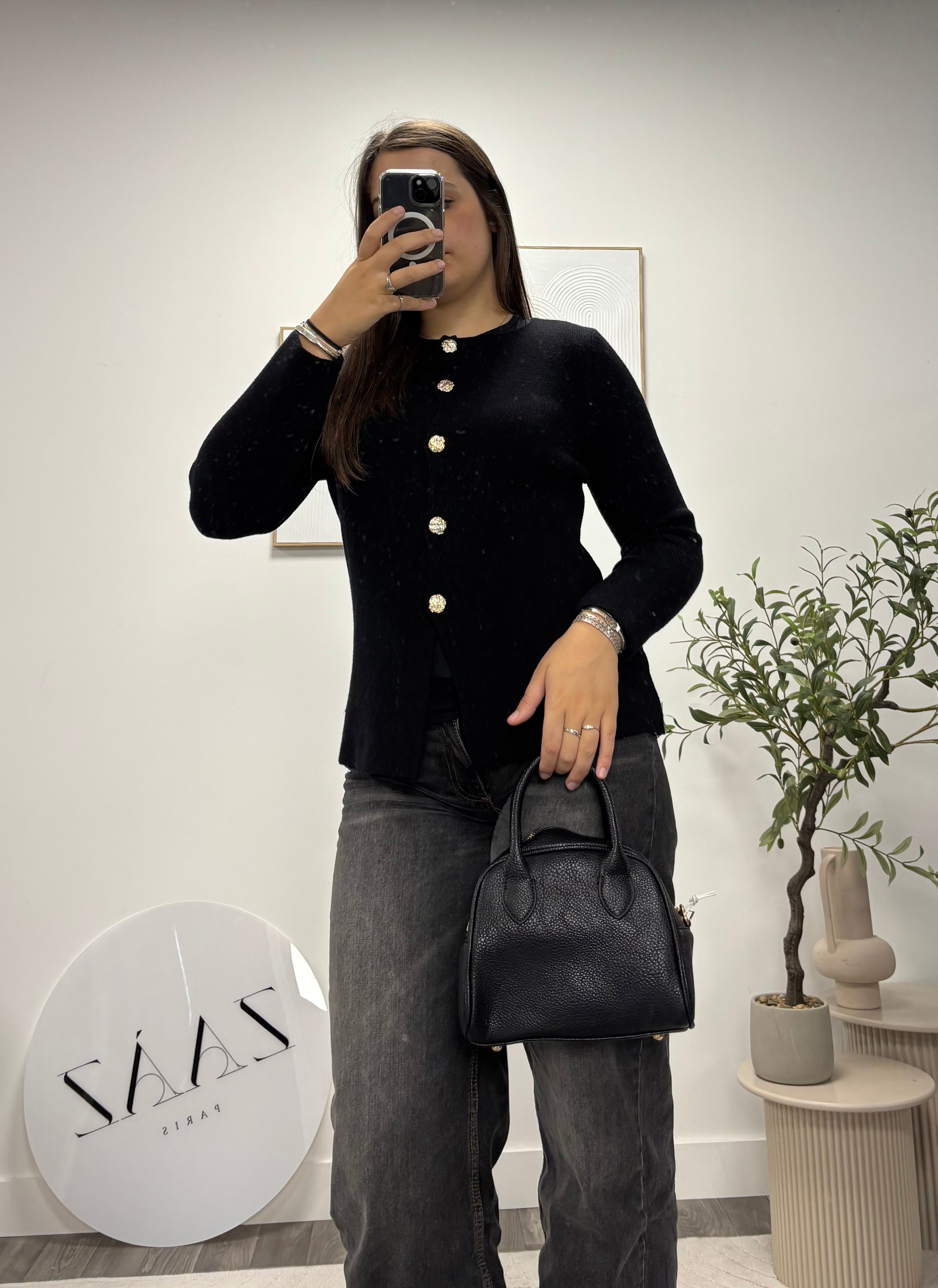 GILET BOUTON  2478.5