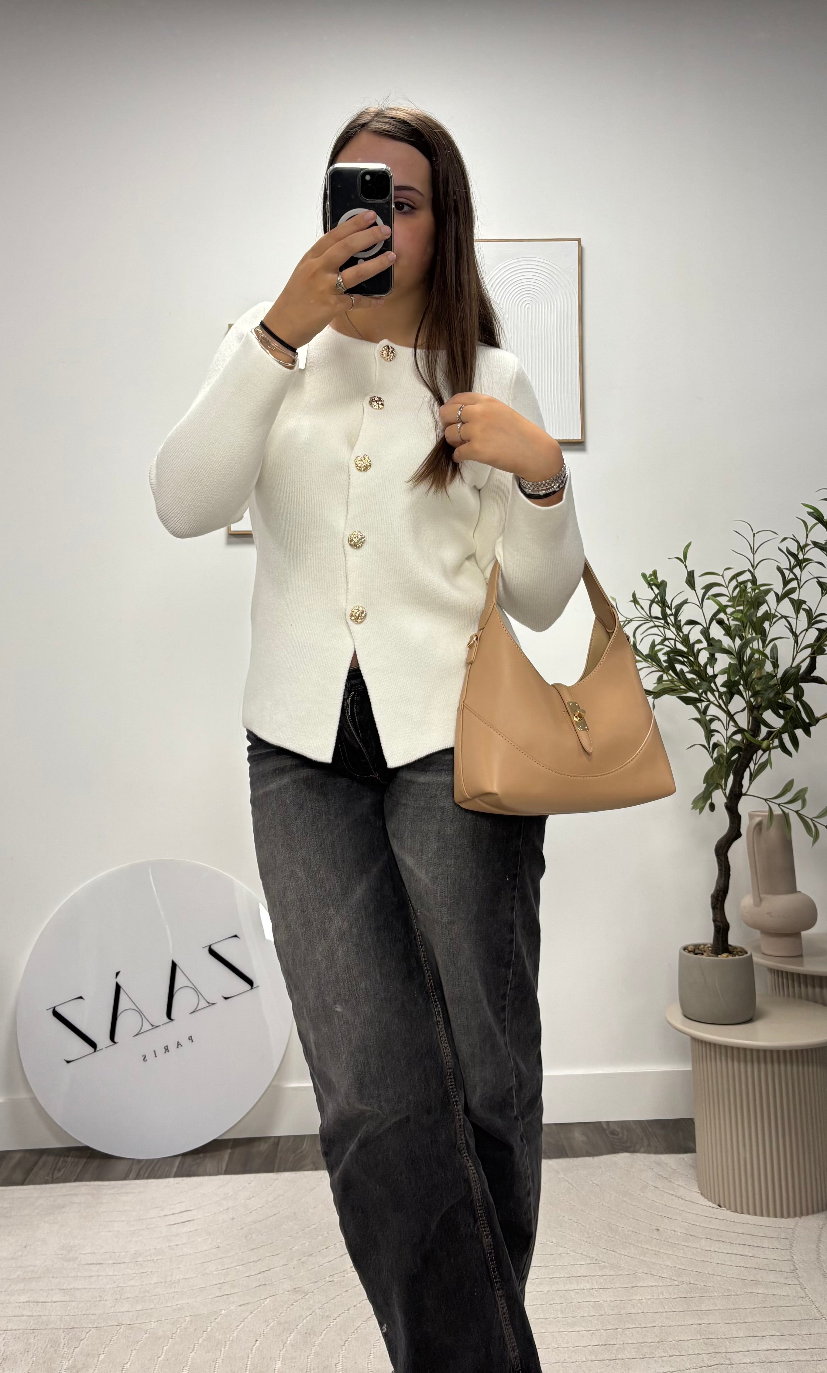 GILET BOUTON  2478.5