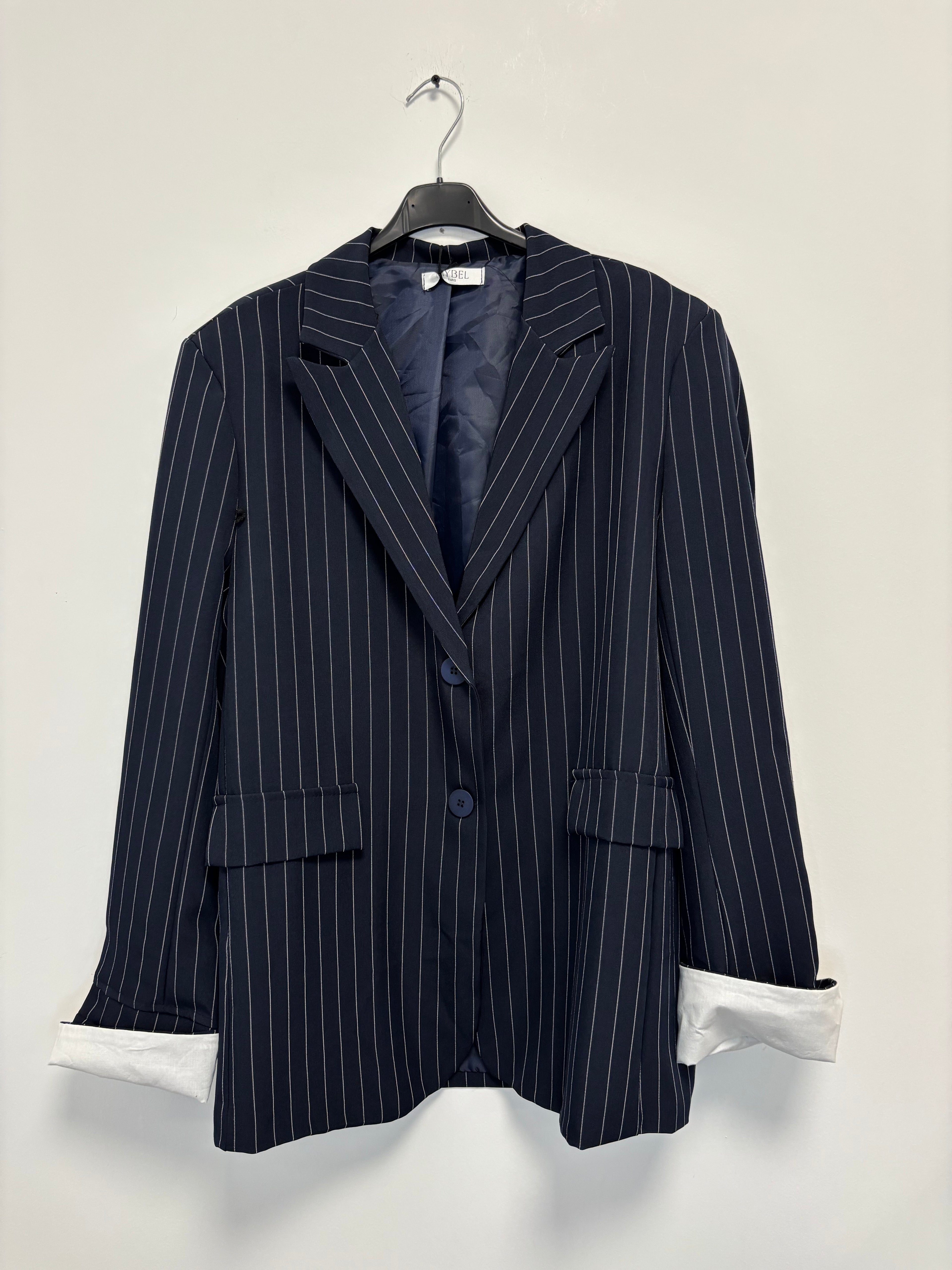 BLAZER À RAYURE