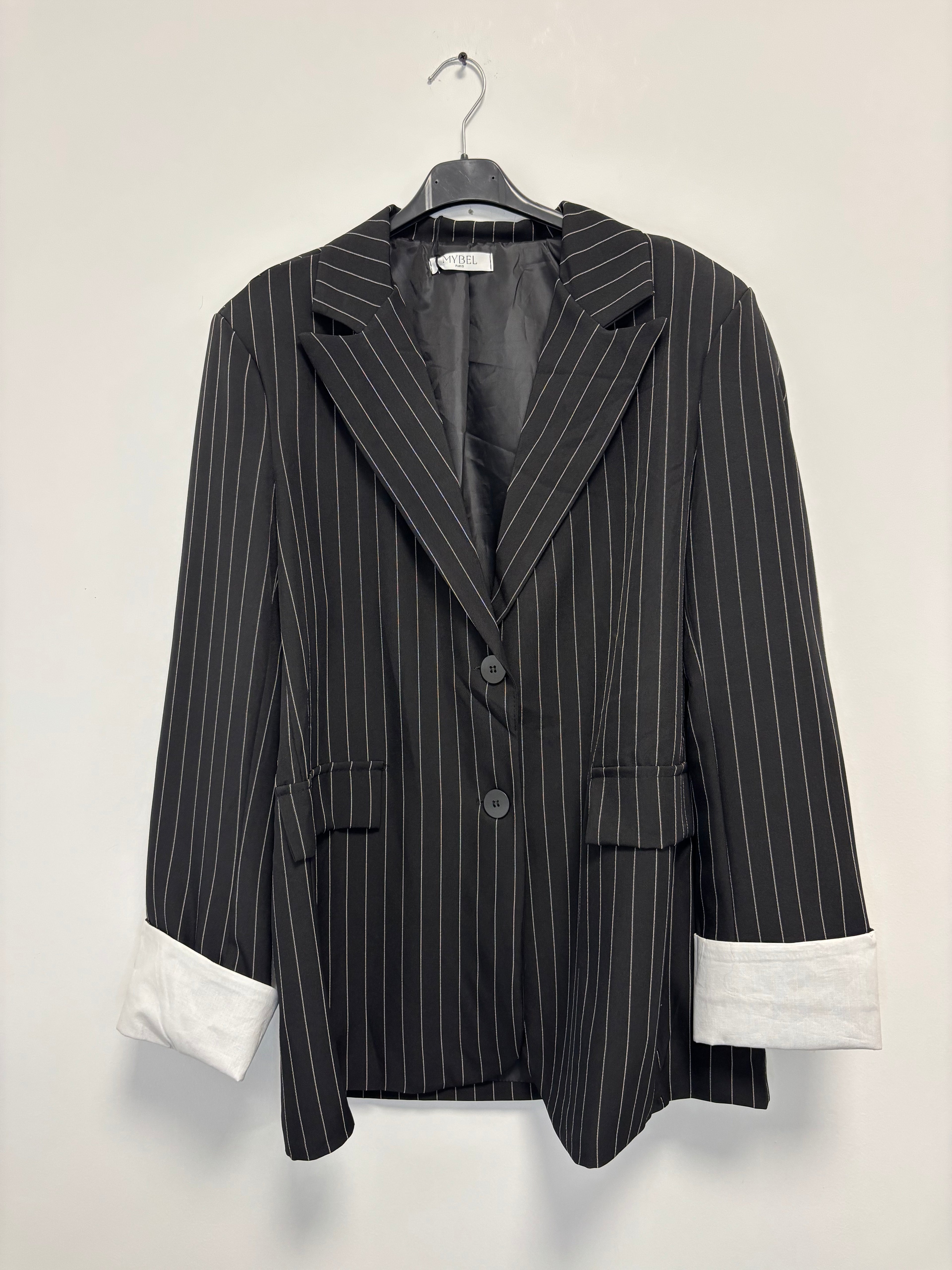 BLAZER À RAYURE