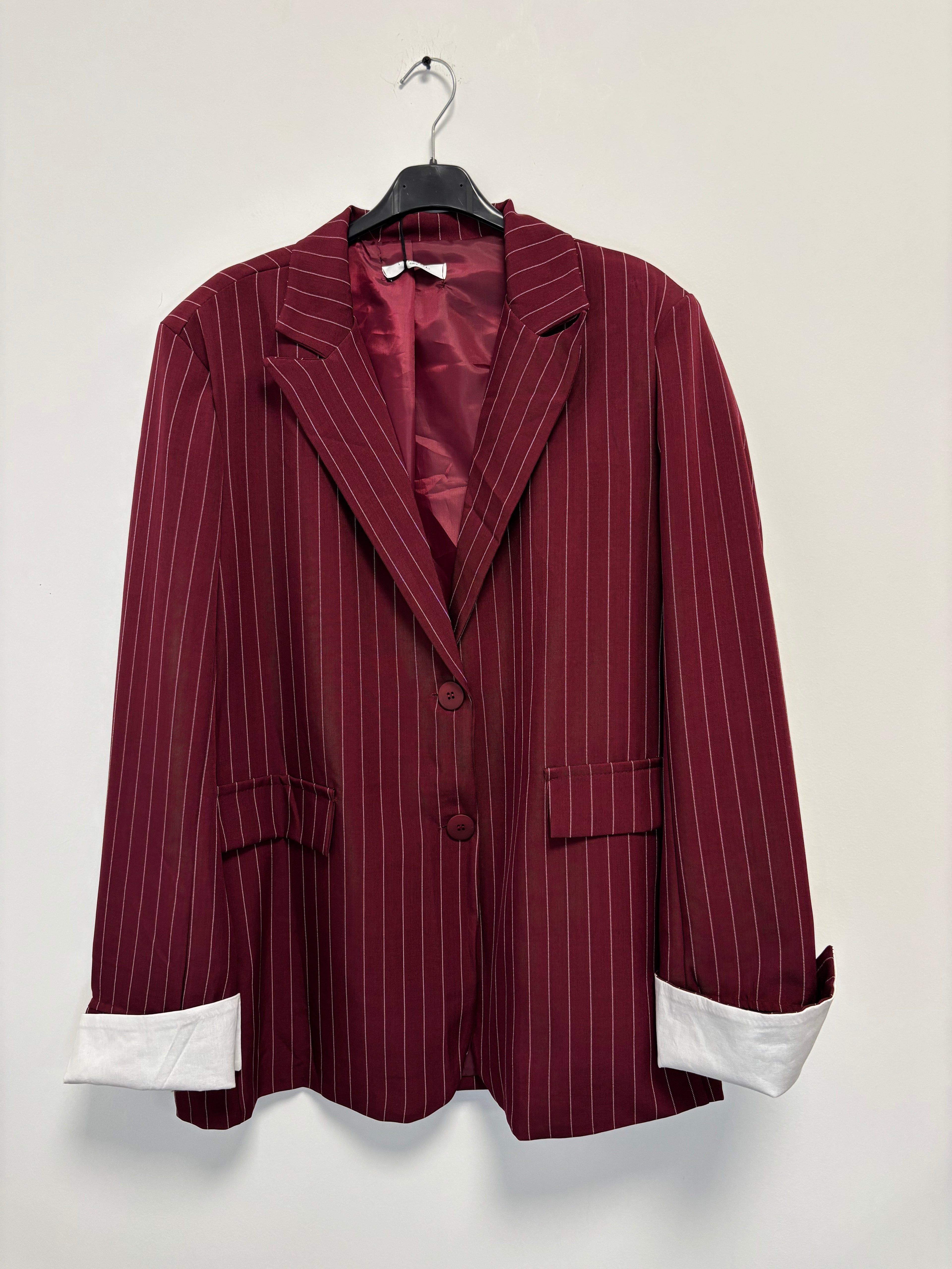 BLAZER À RAYURE