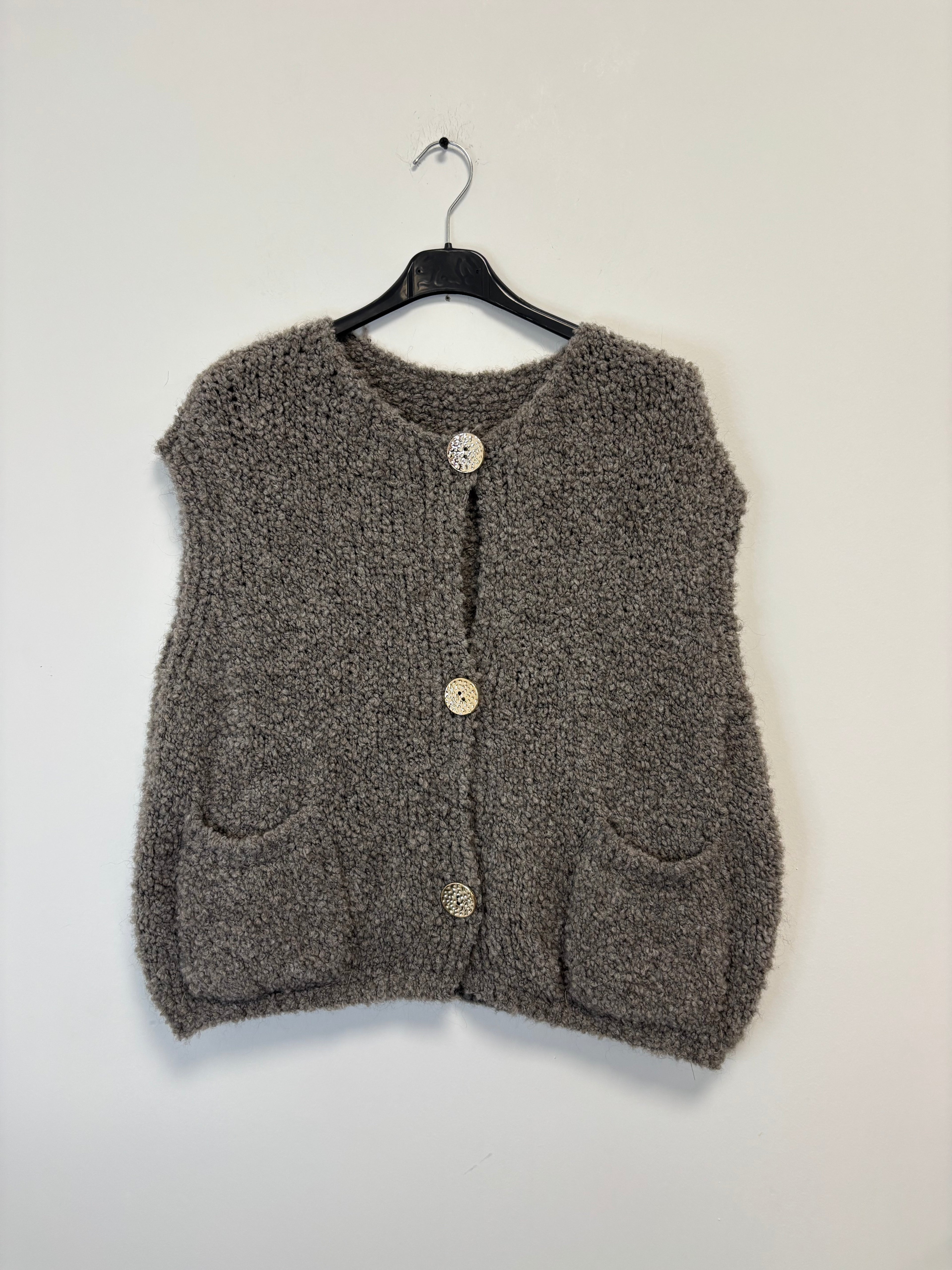 GILET EN MAILLE