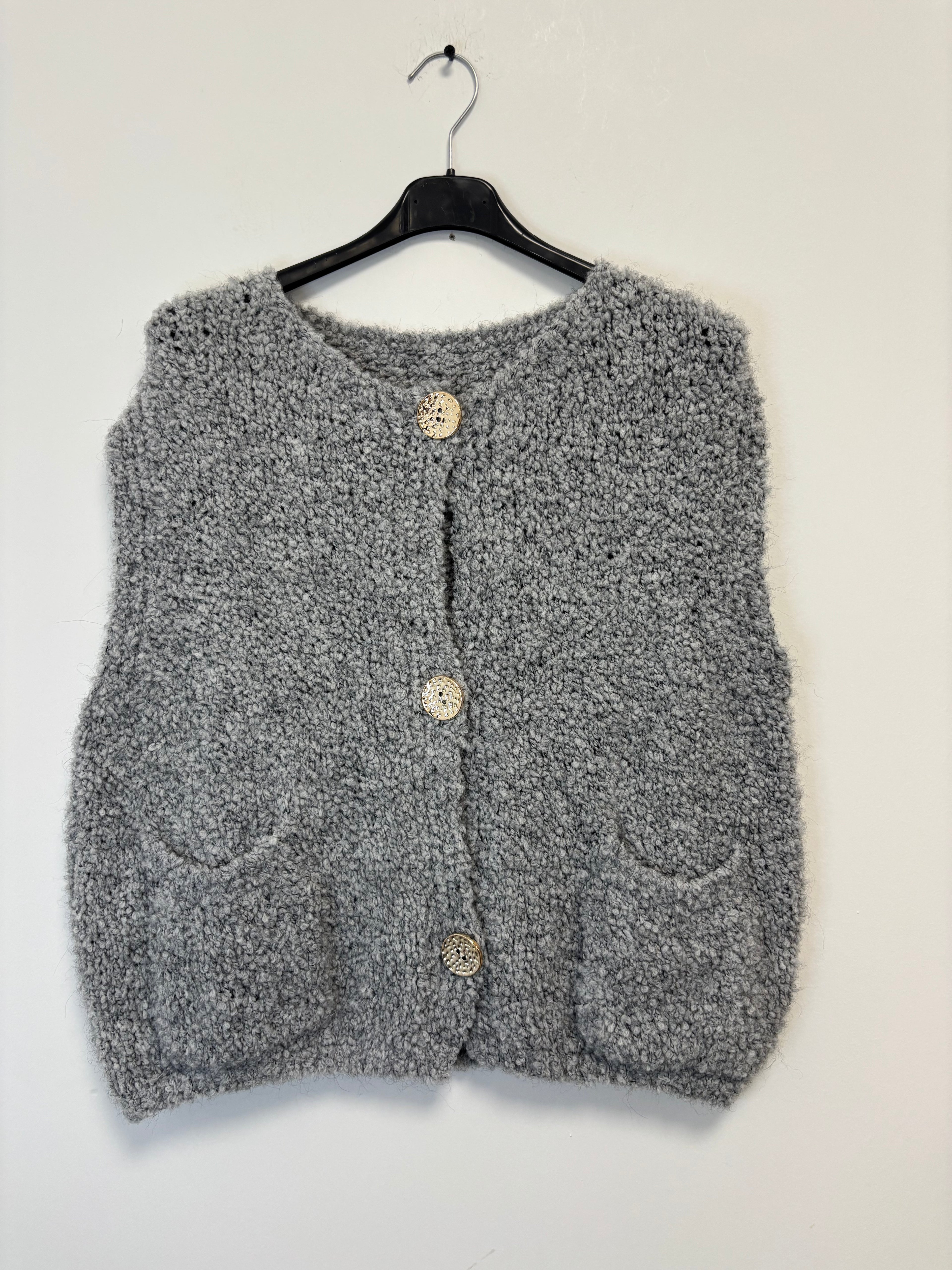 GILET EN MAILLE