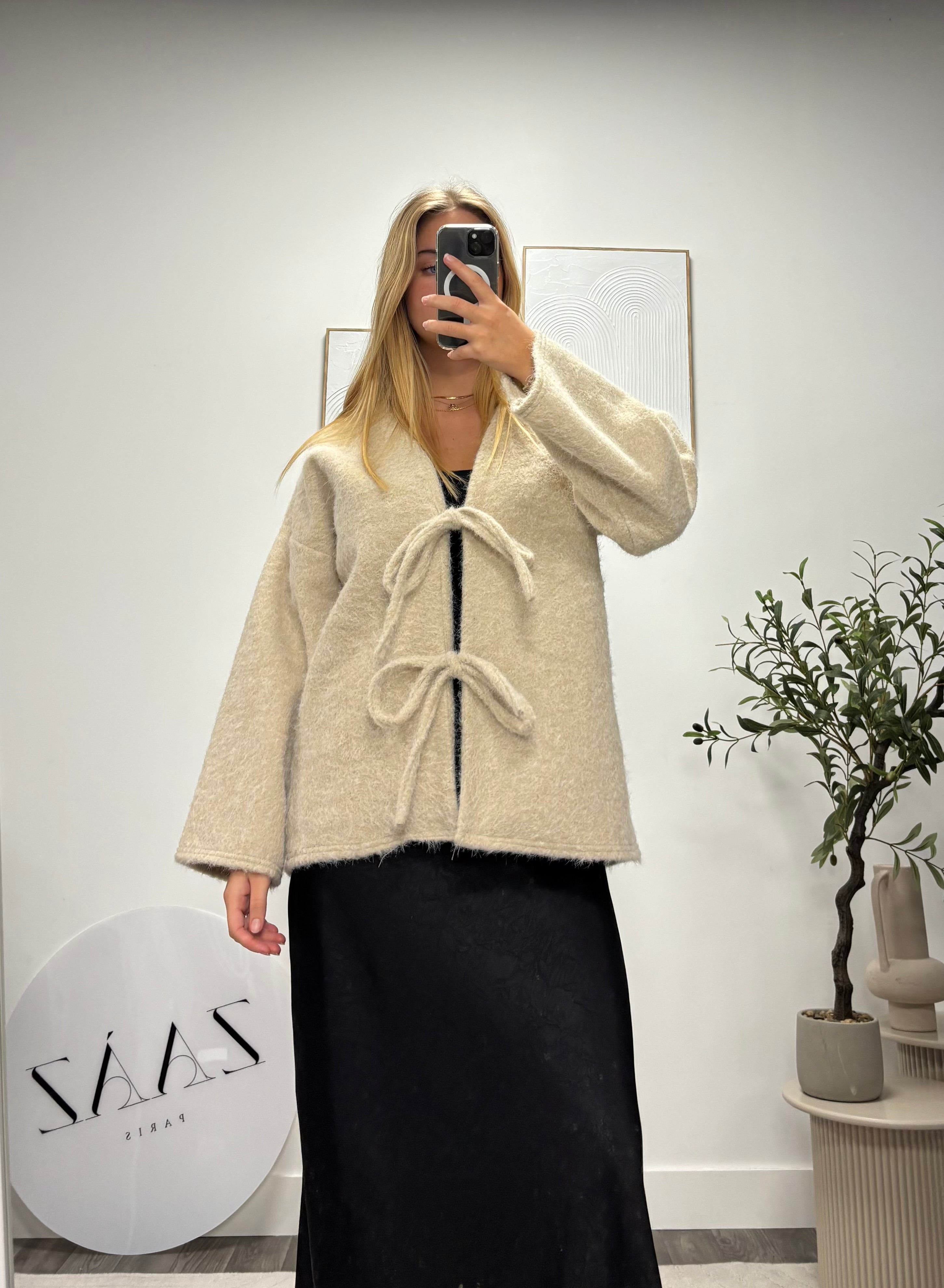 CARDIGAN NOEUD 2219