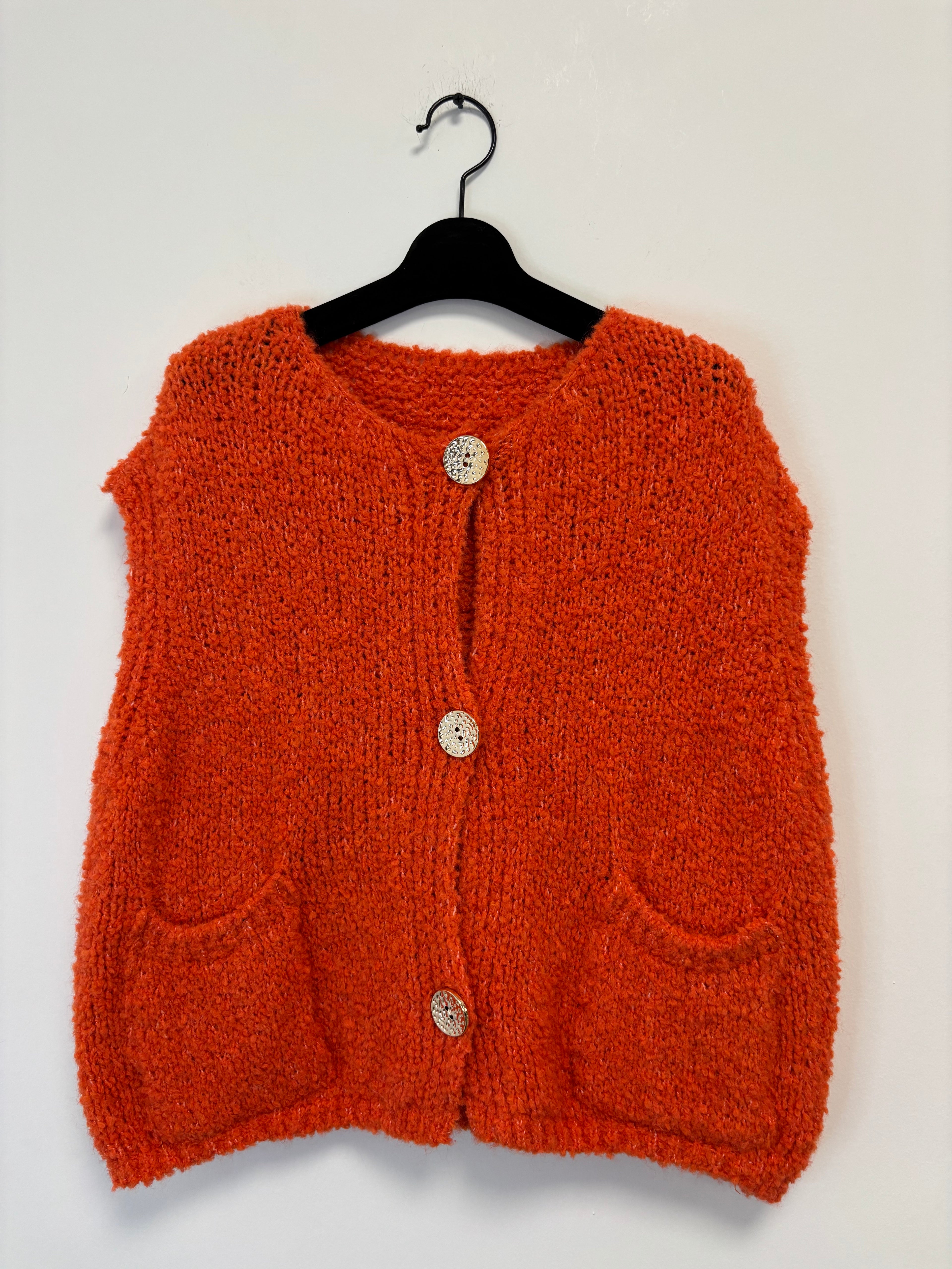 GILET EN MAILLE