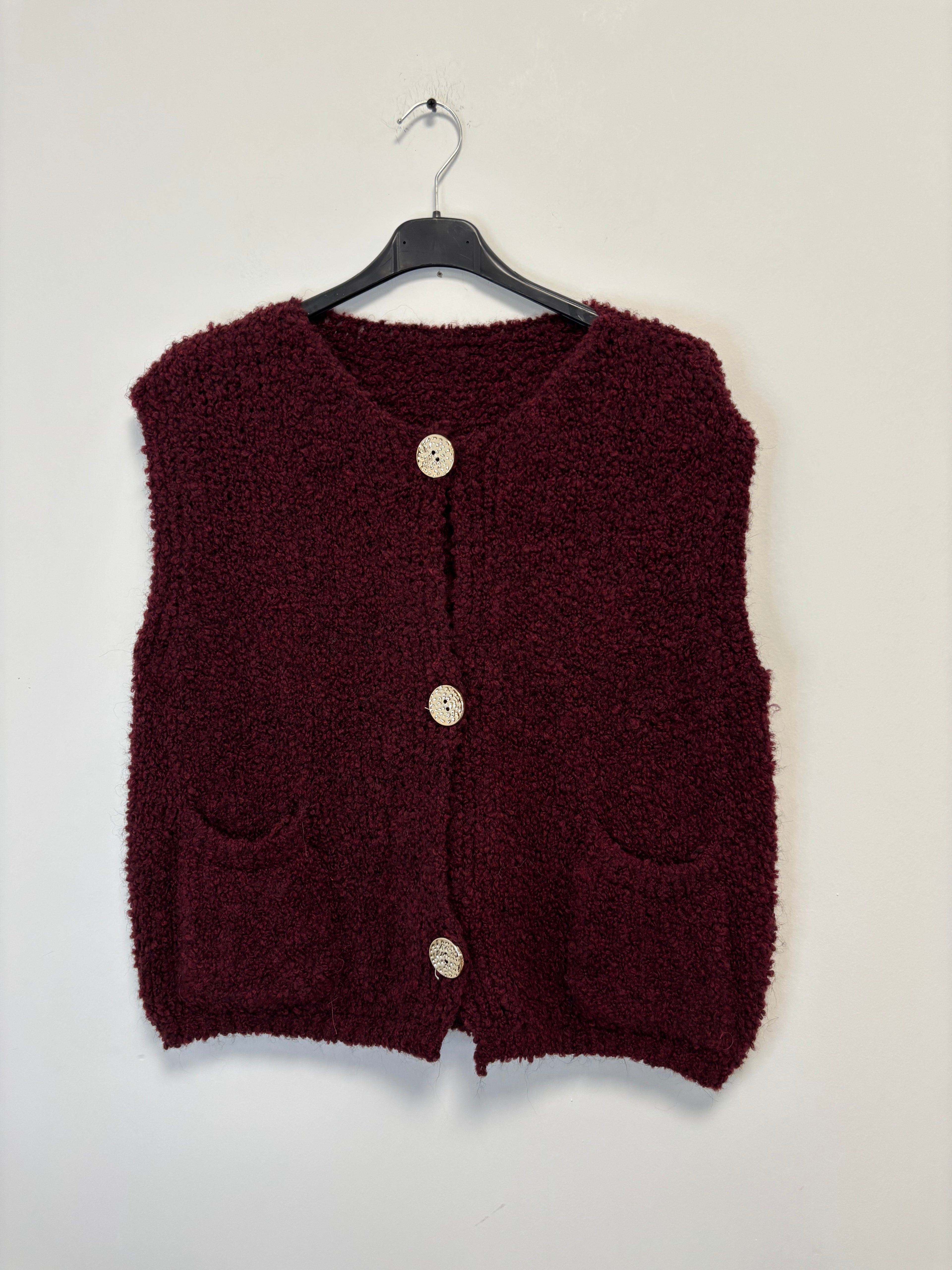 GILET EN MAILLE