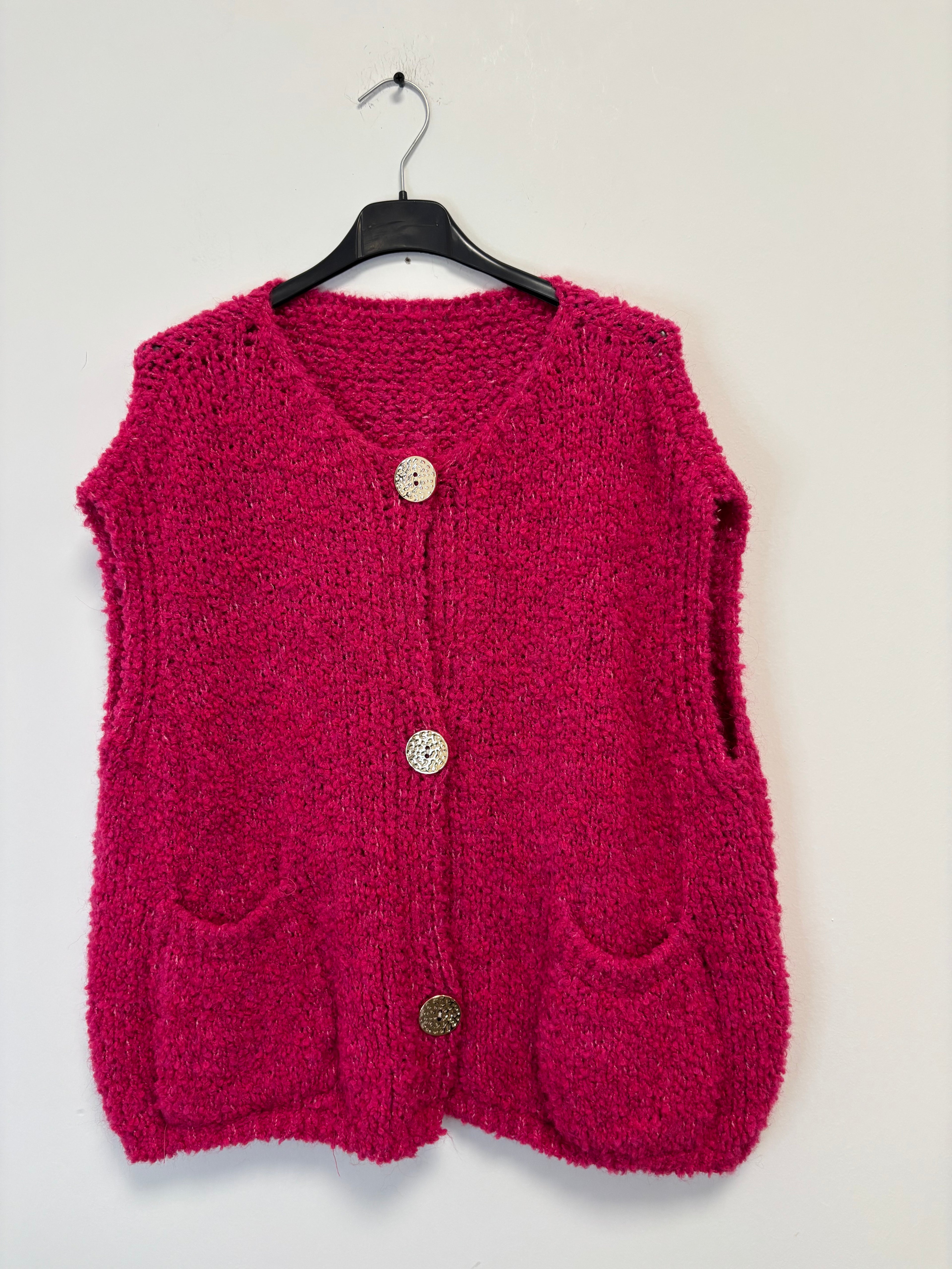 GILET EN MAILLE
