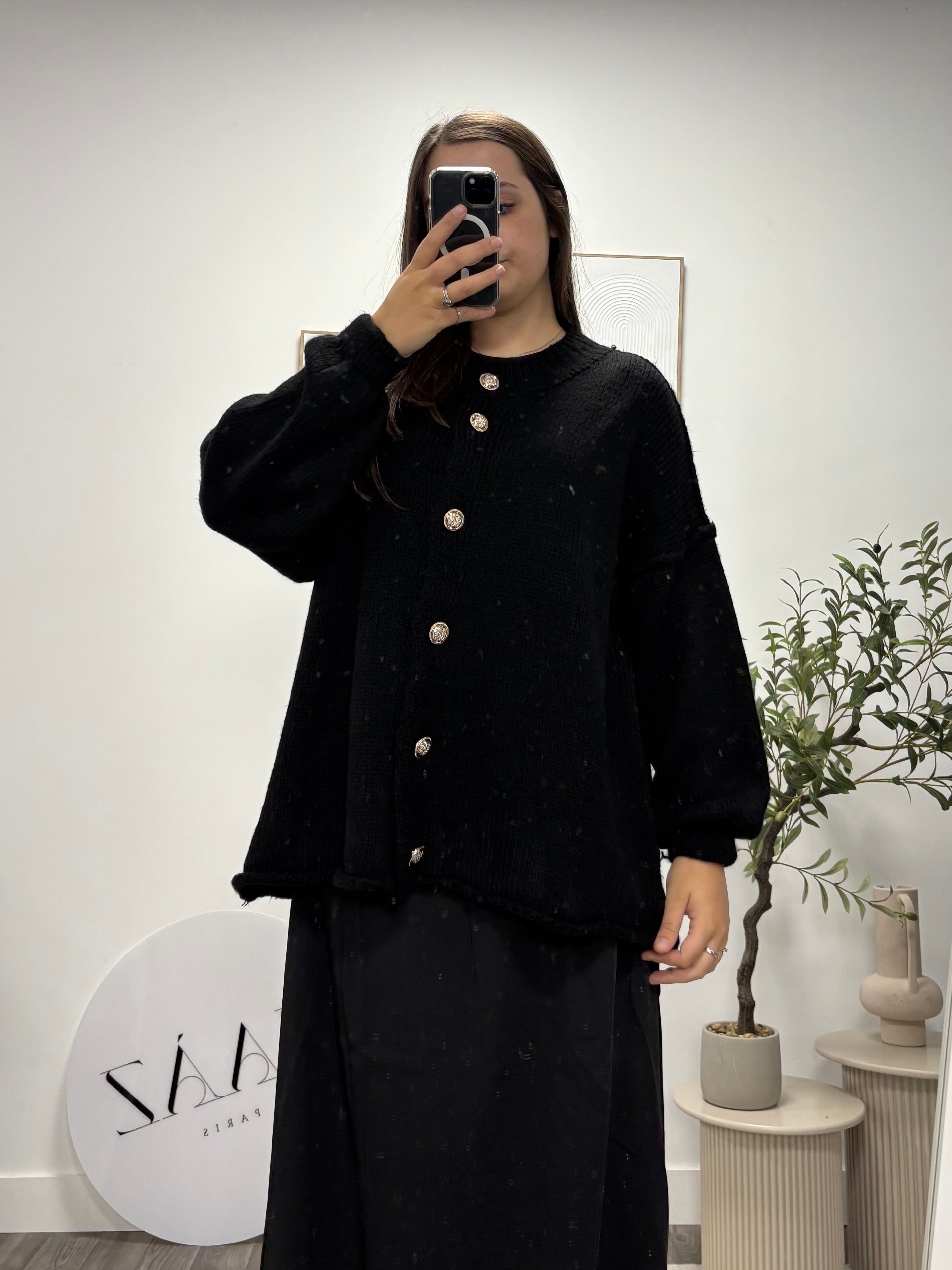 GILET MAILLE LOU 1013