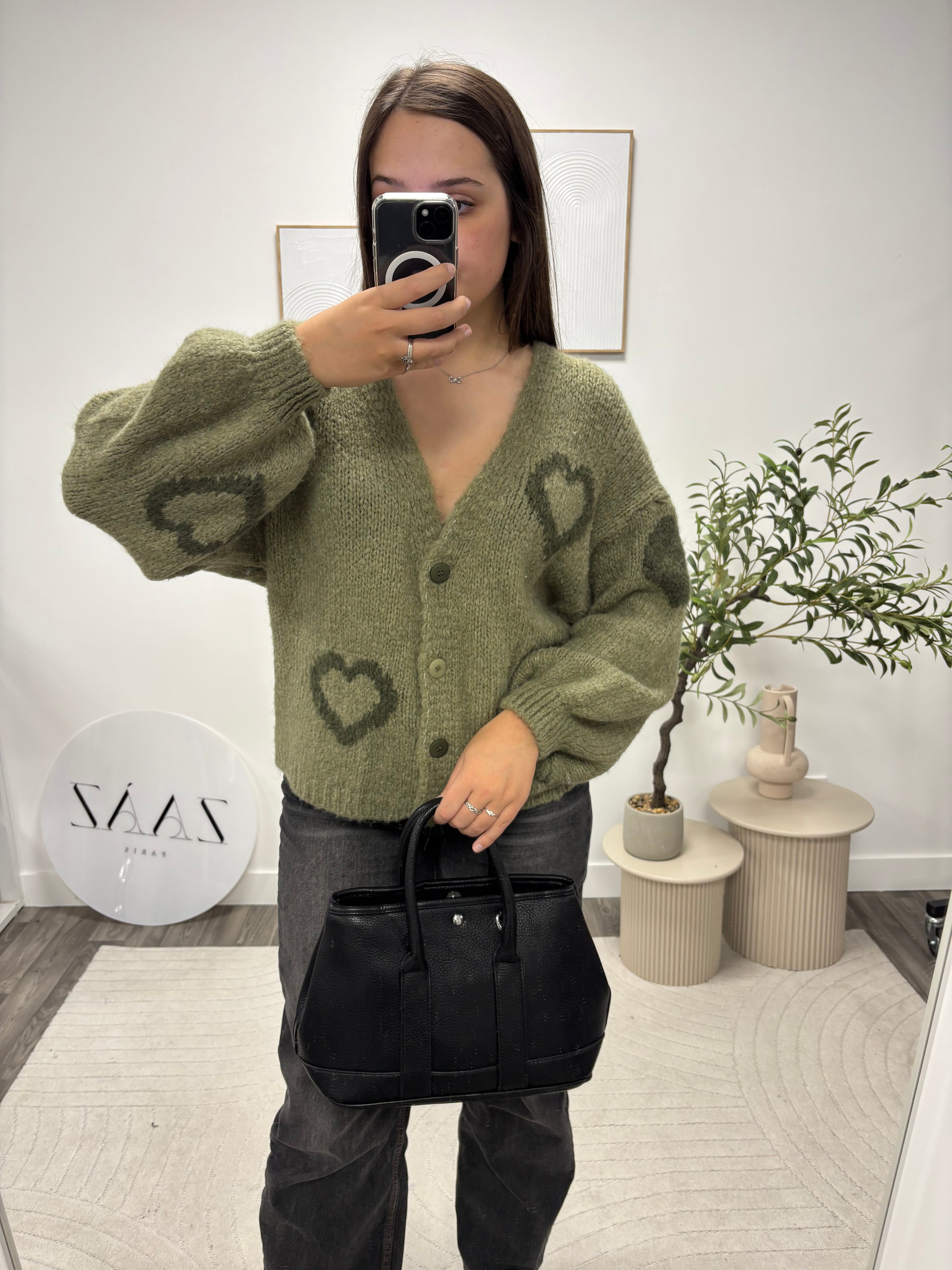 CARDIGAN COEUR 21315