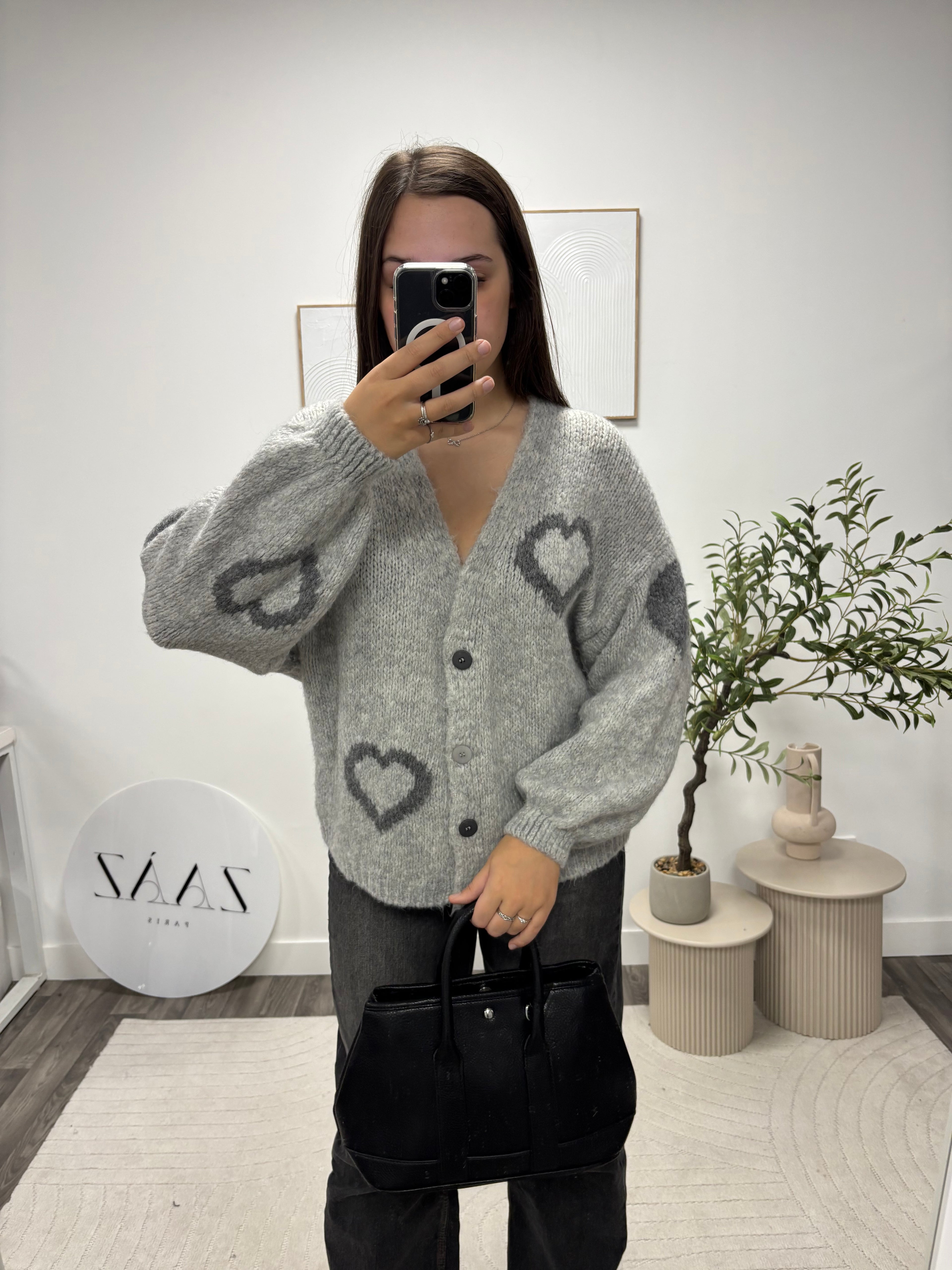 CARDIGAN COEUR 21315